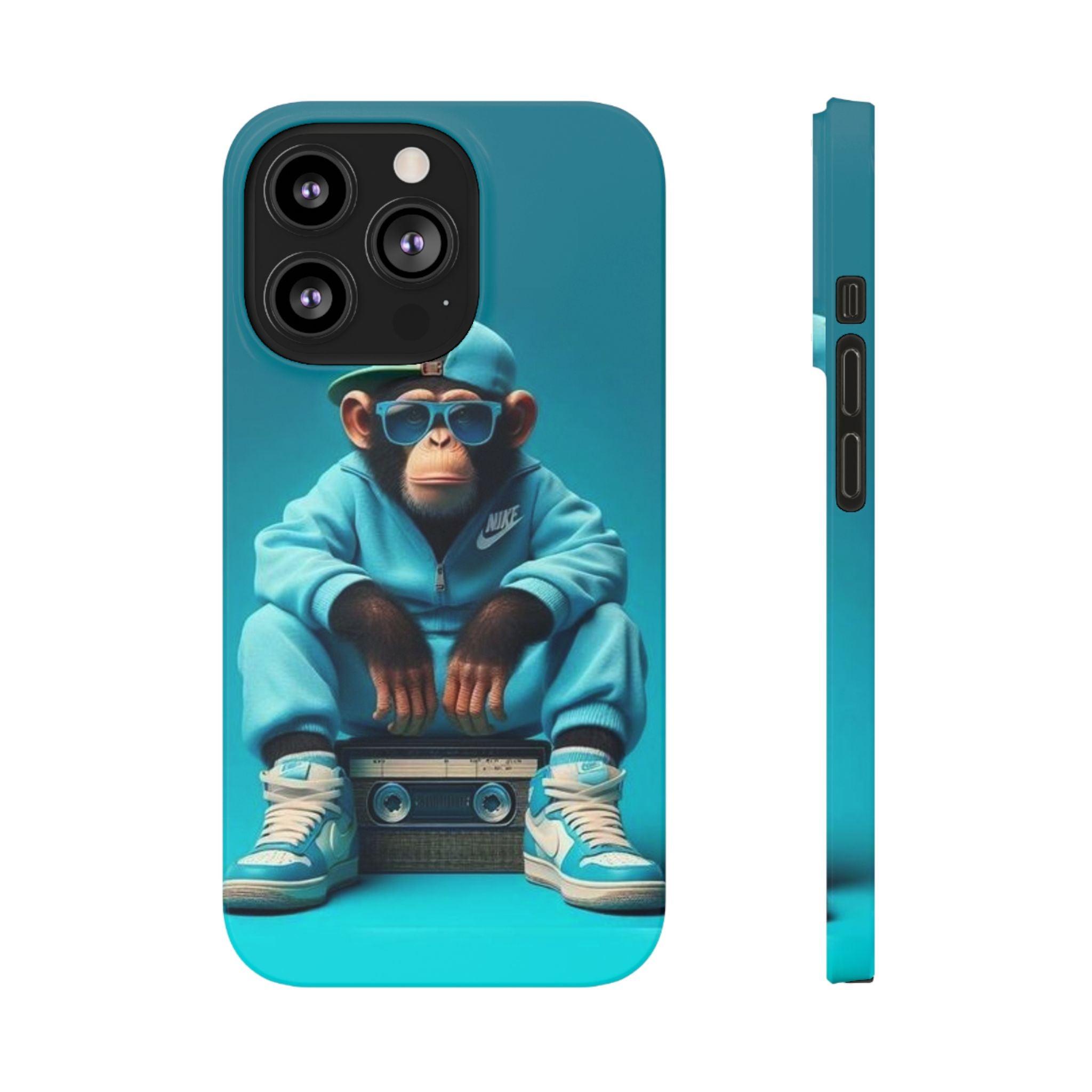 Monkey Madness Phone Case – Unleash the Fun with Cartoon Style!
