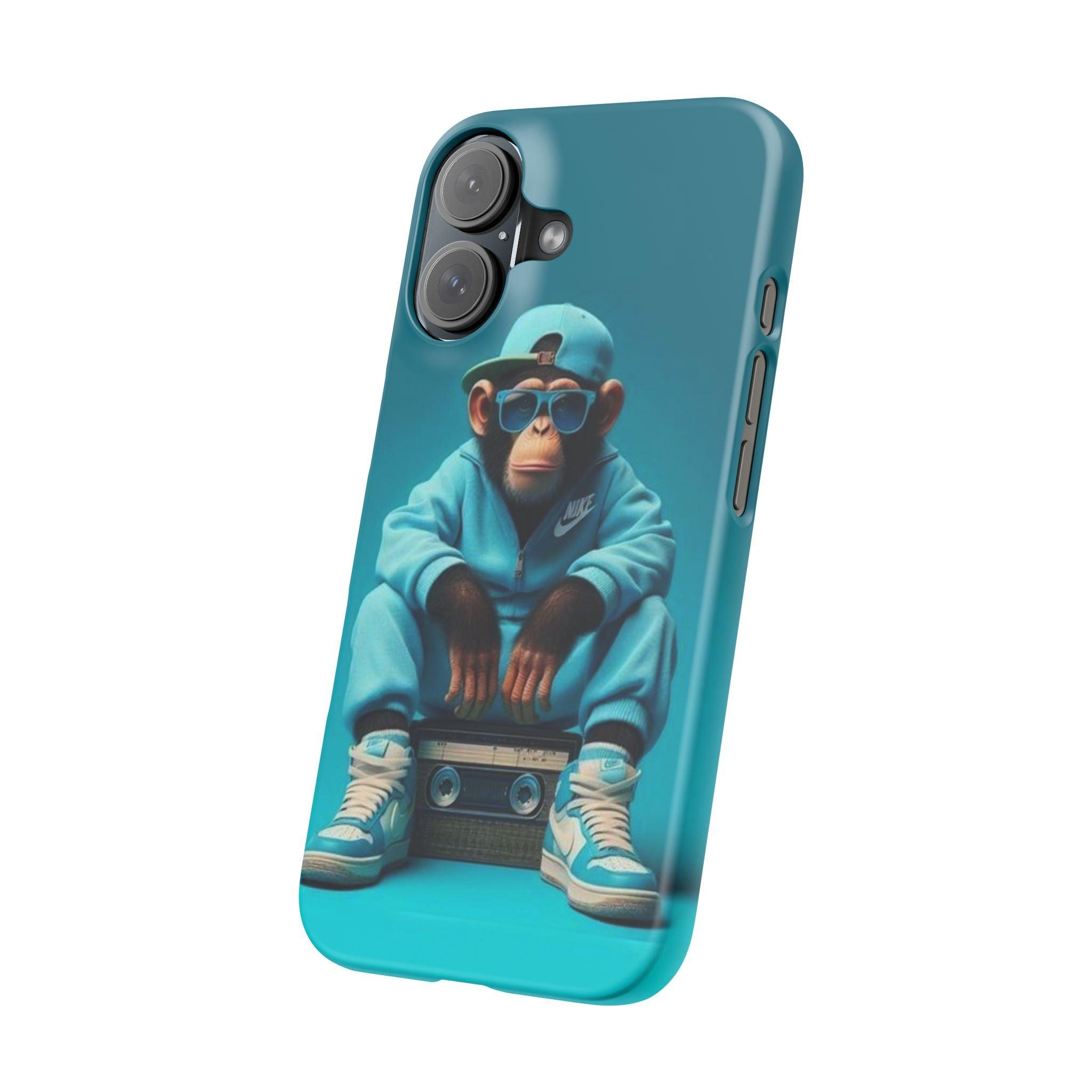 Monkey Madness Phone Case – Unleash the Fun with Cartoon Style!