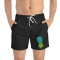 Upside Down Pineapple Mens Swim Trunks