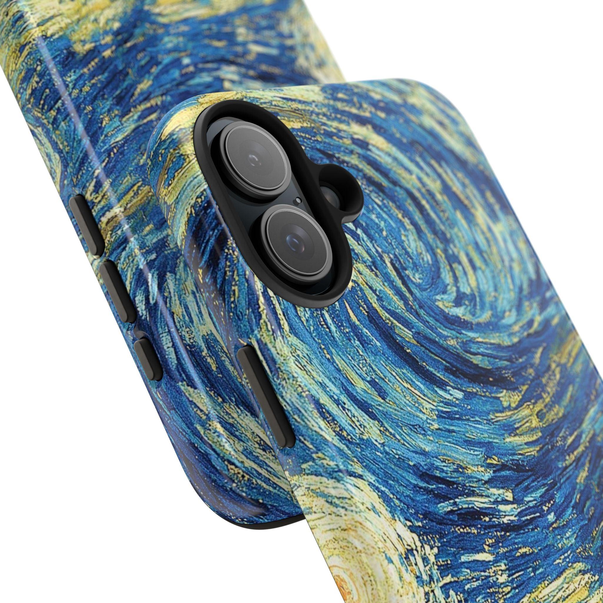 Blue And Yellow Theme Art Colors Tough Phone Cases