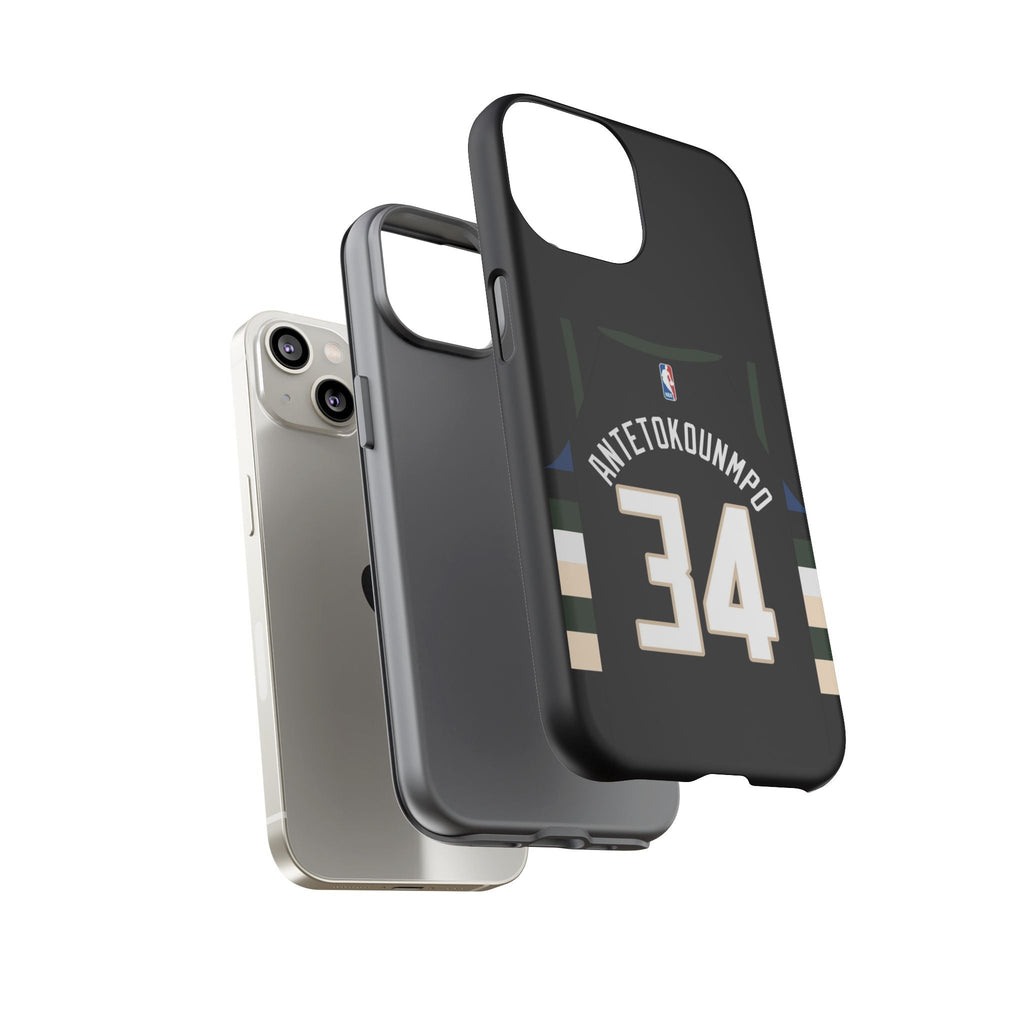 Giannis Antetokounmpo Force Drive Edition – Heavy-Duty ShockGuard Layers, Athletic Slim Fit | iPhone 8–16 Pro Max & Samsung S10–S25 Ultra Supported