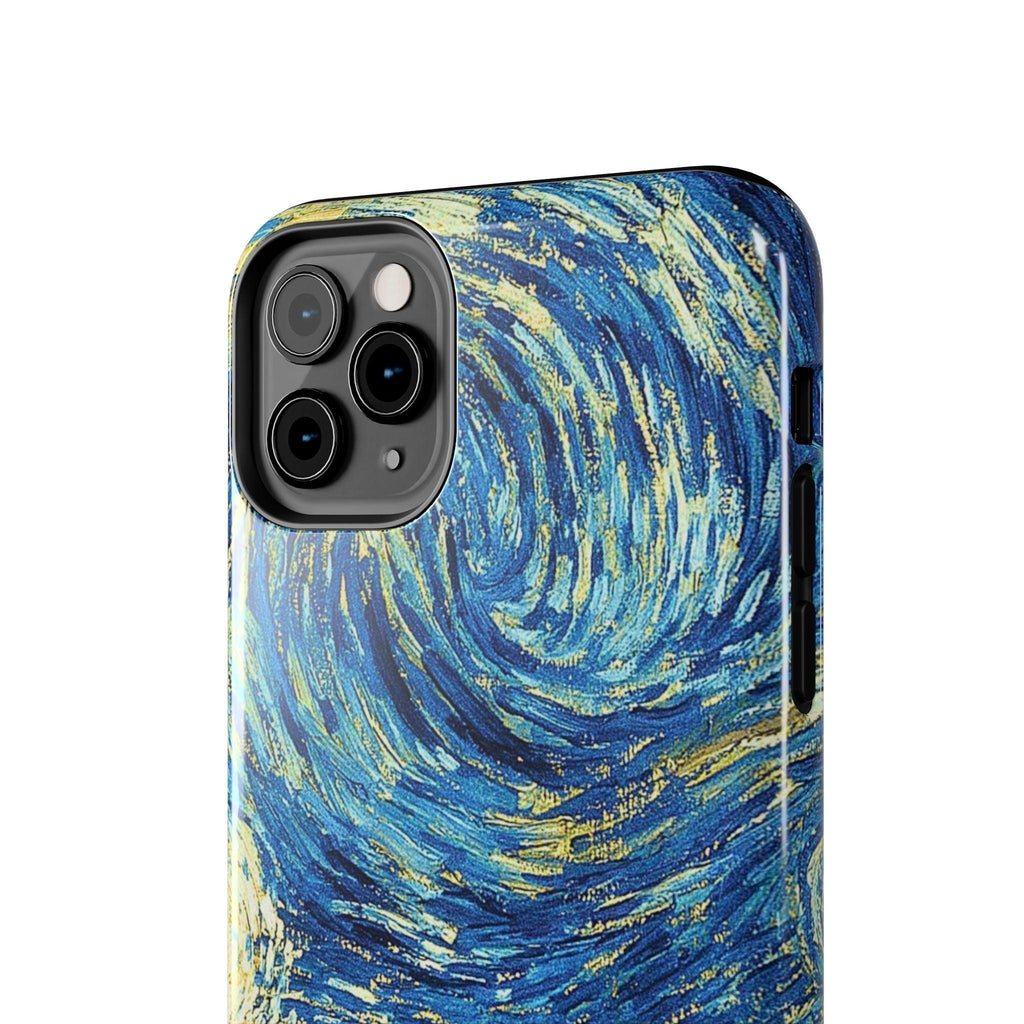 Blue And Yellow Theme Art Colors Tough Phone Cases