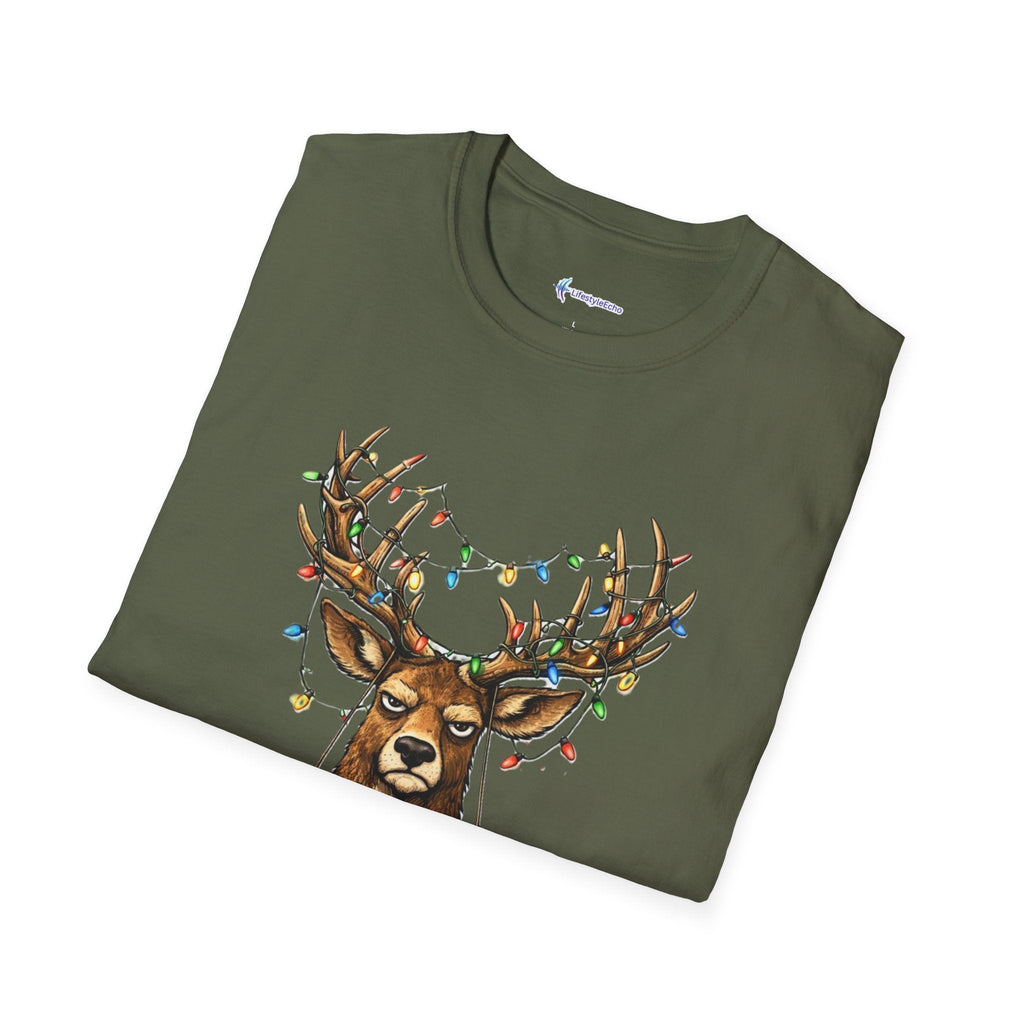 Still Single Deer T-Shirt — Funny Single Holiday Graphic Tee