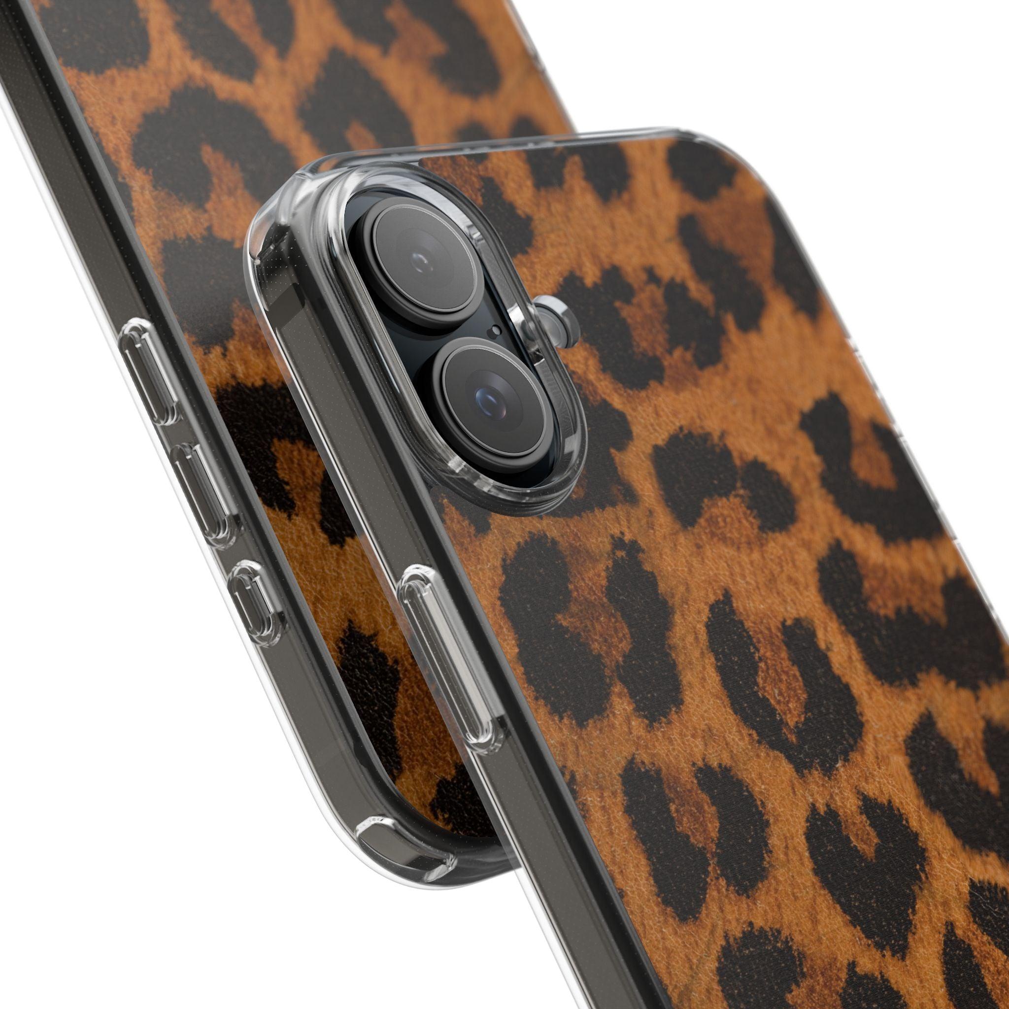 Clear Cases Cheeta Print