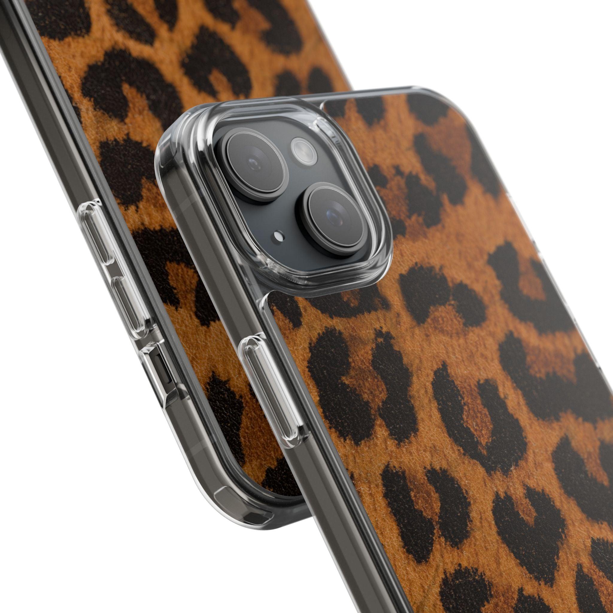 Clear Cases Cheeta Print