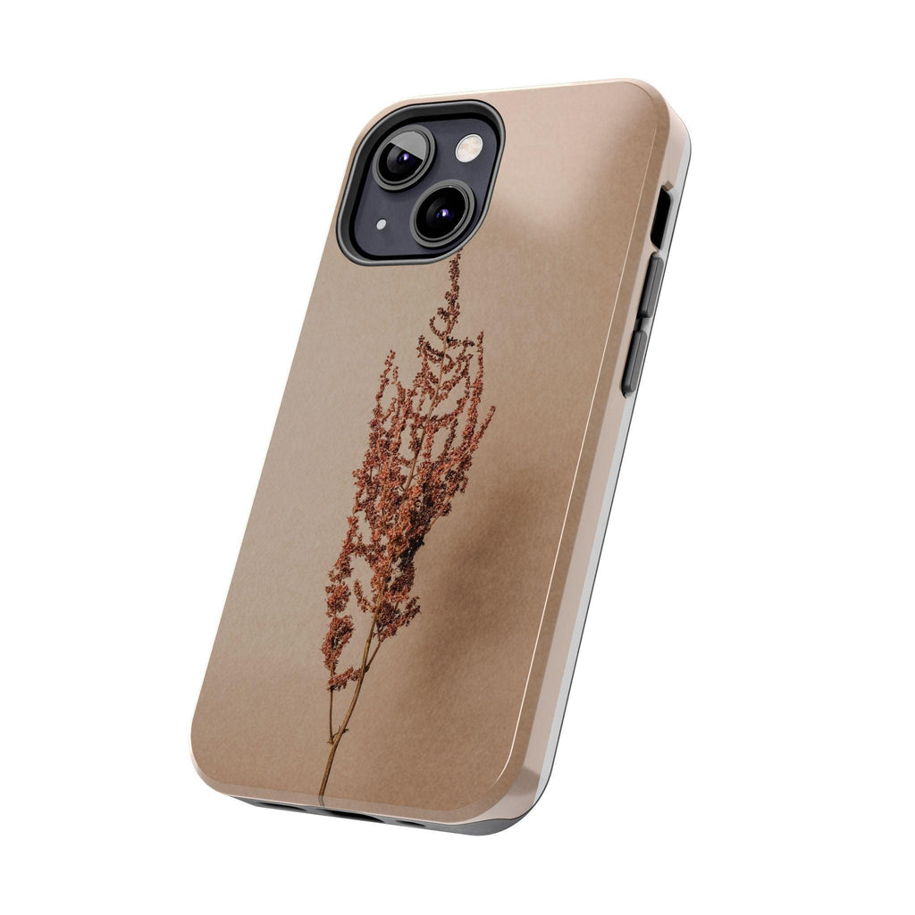 Brown Dry Leaf Tough Phone Cases