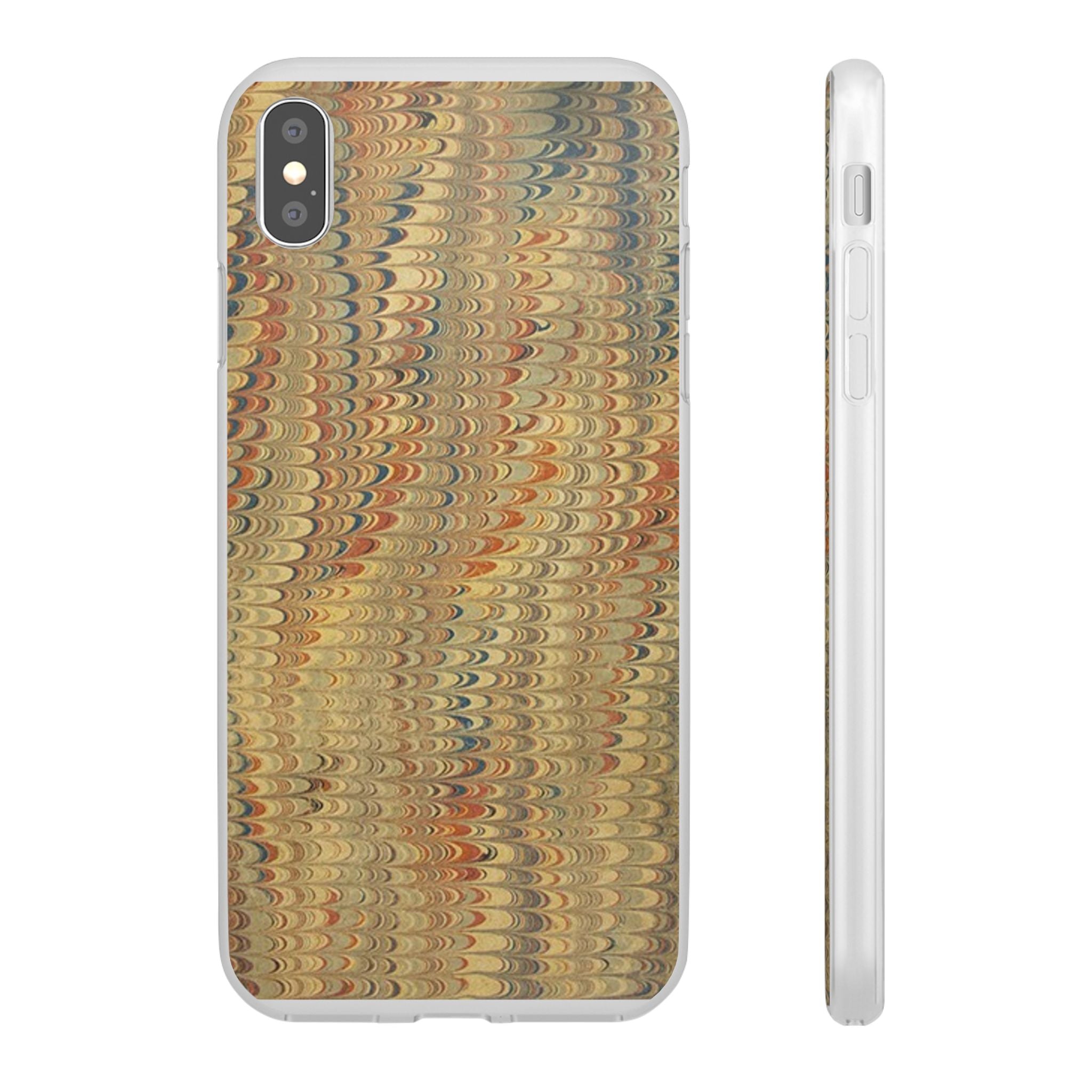 Golden Fall Neutrals Italian Marbled Design Stylish Phone Cases
