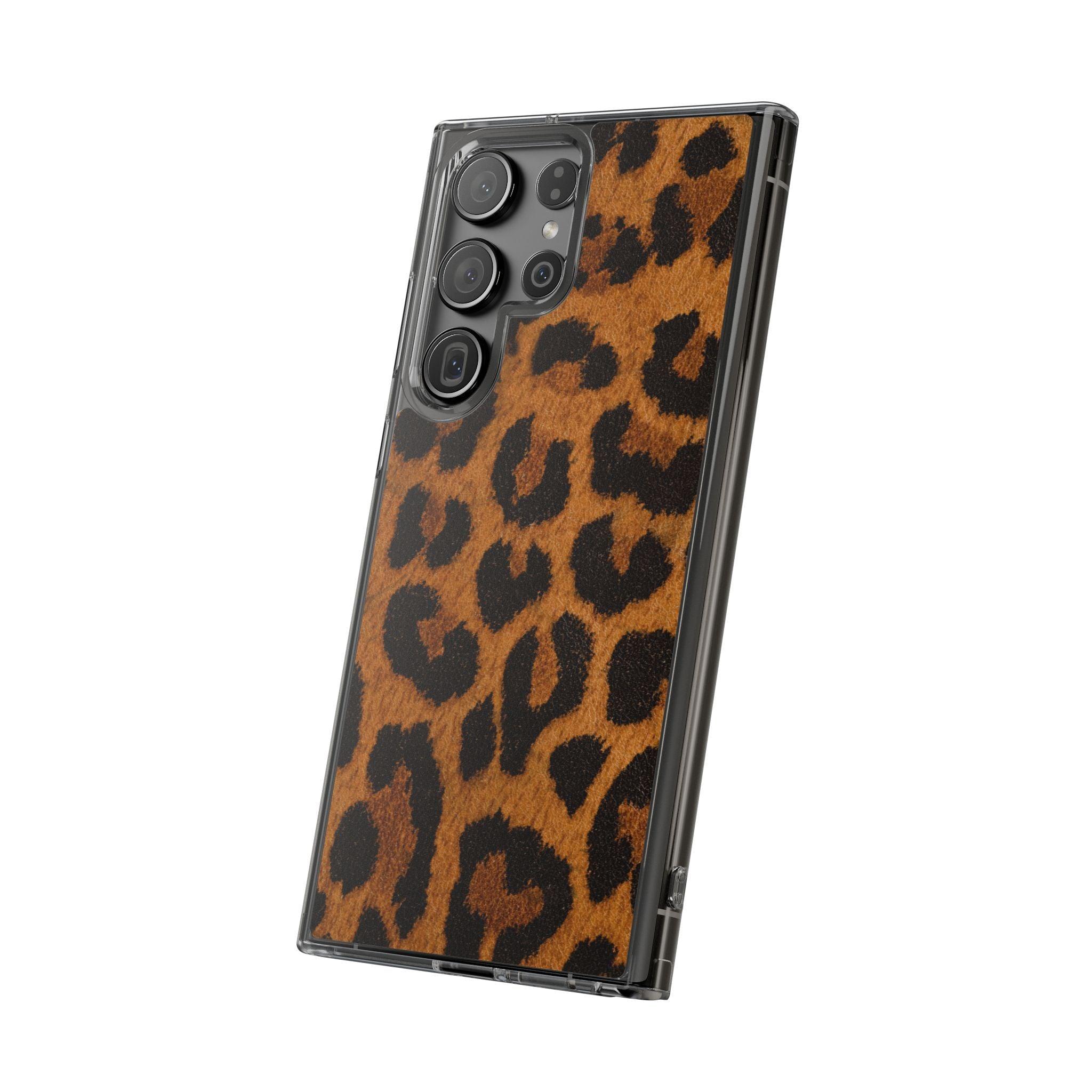 Clear Cases Cheeta Print