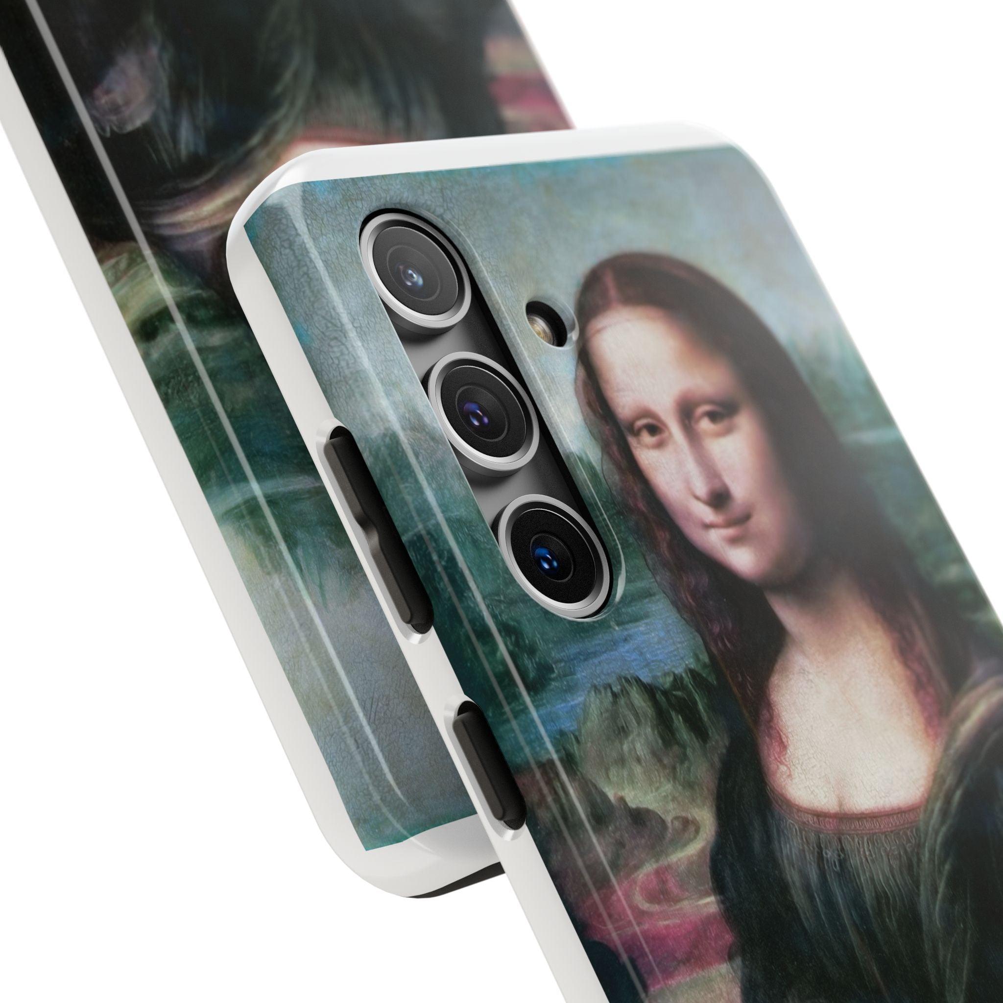 Mona Lisa Painting Tough Phone Cases