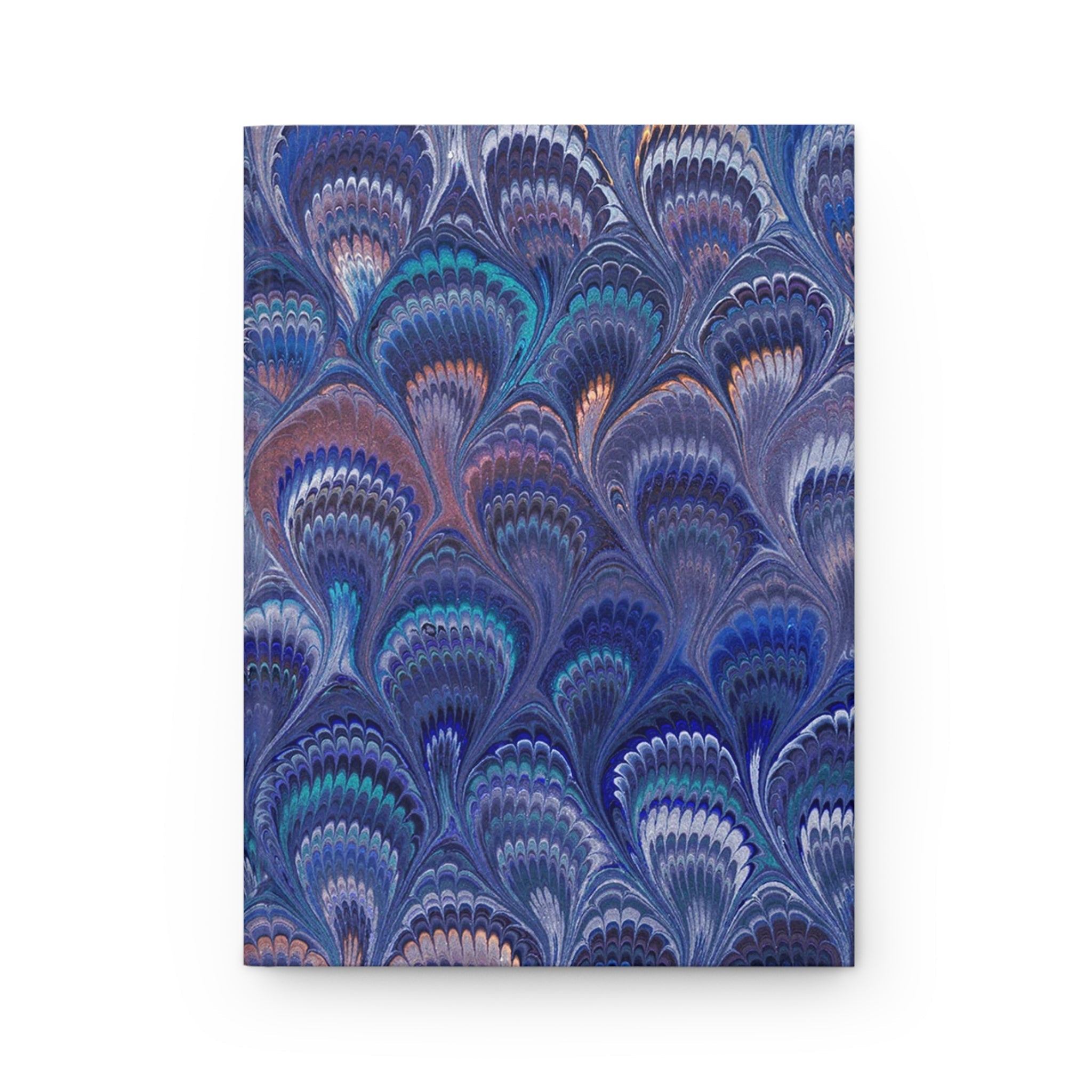 Feather Marble Hardcover Journal