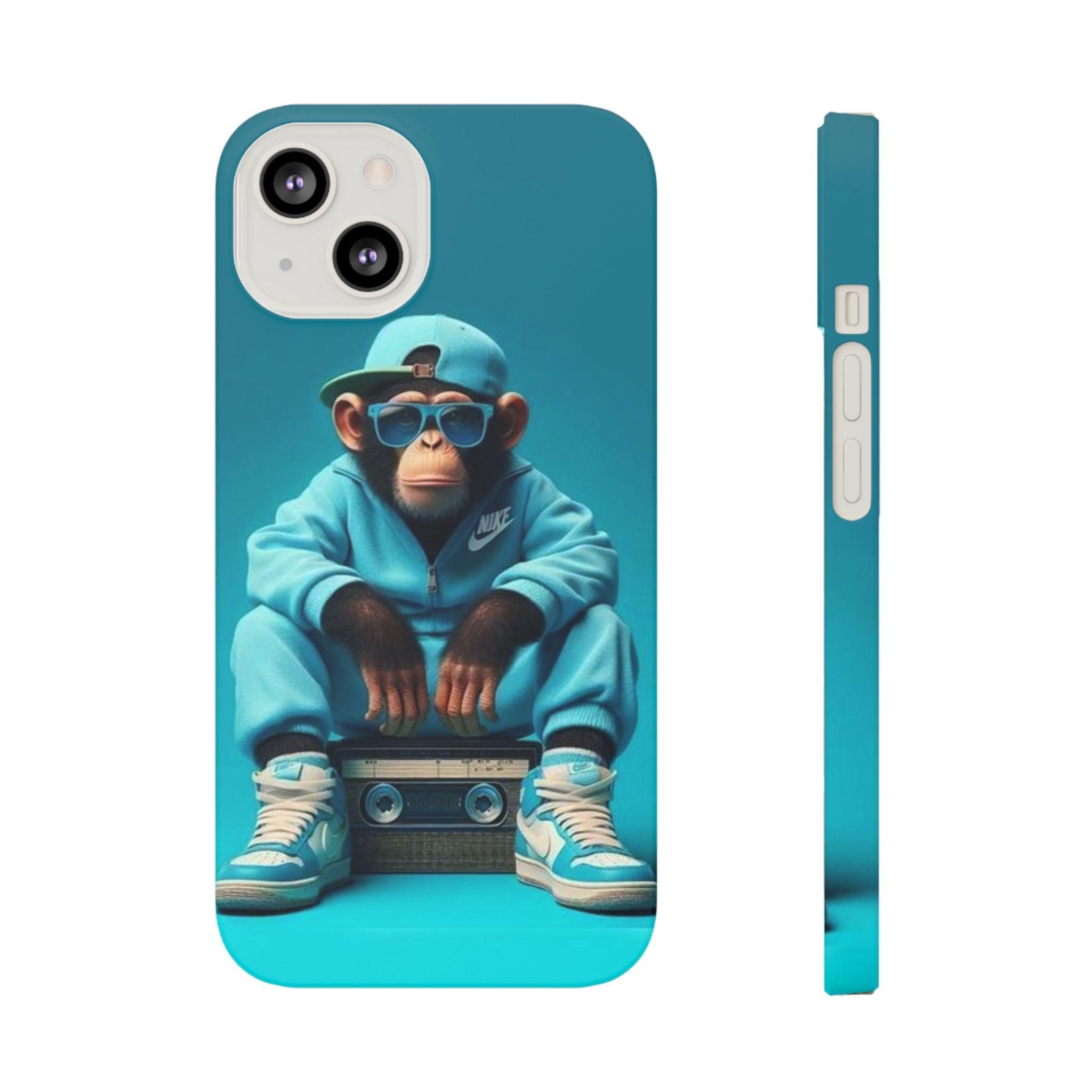 Monkey Madness Phone Case – Unleash the Fun with Cartoon Style!