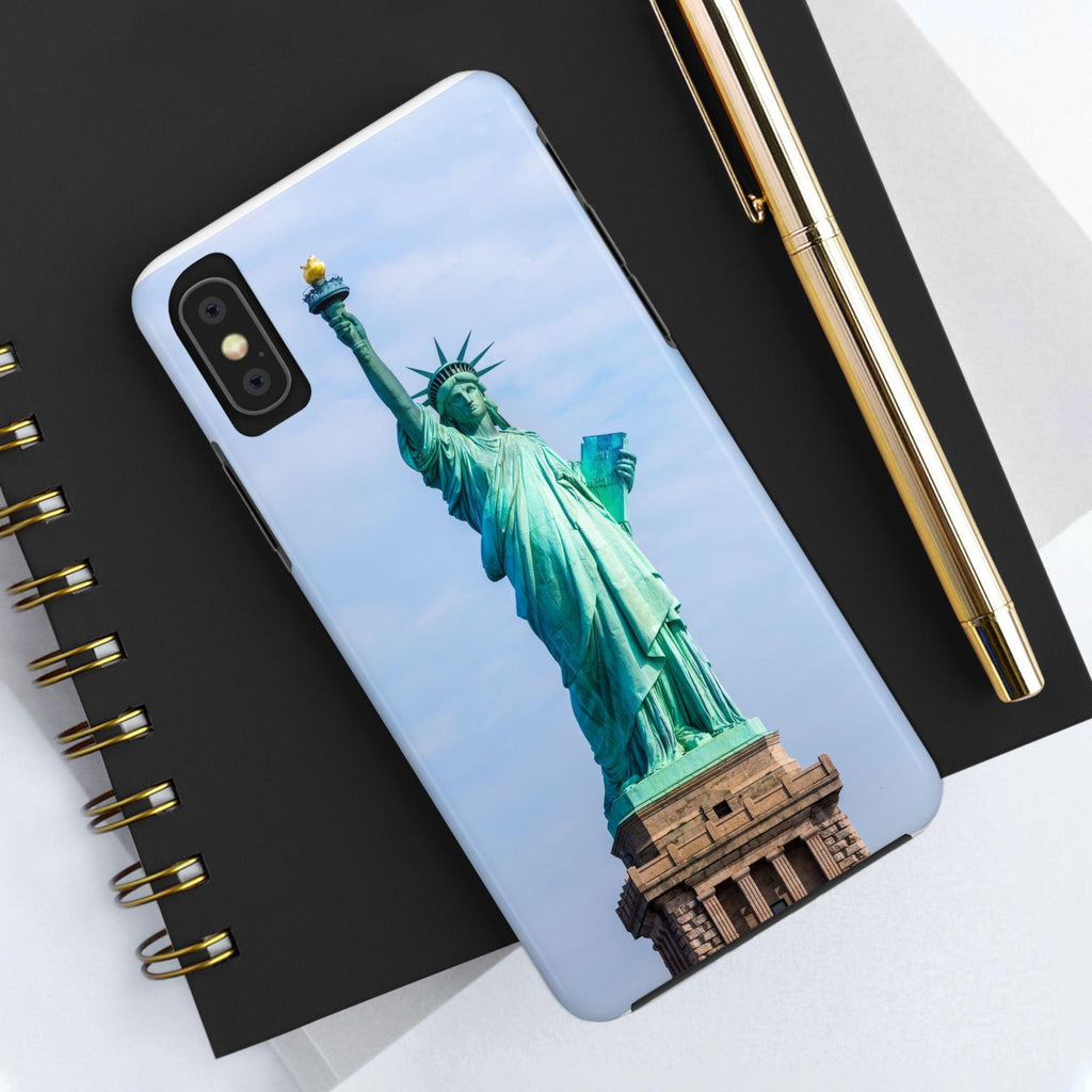 Statue of Liberty Printed Tough Phone Case - Iconic Freedom Design