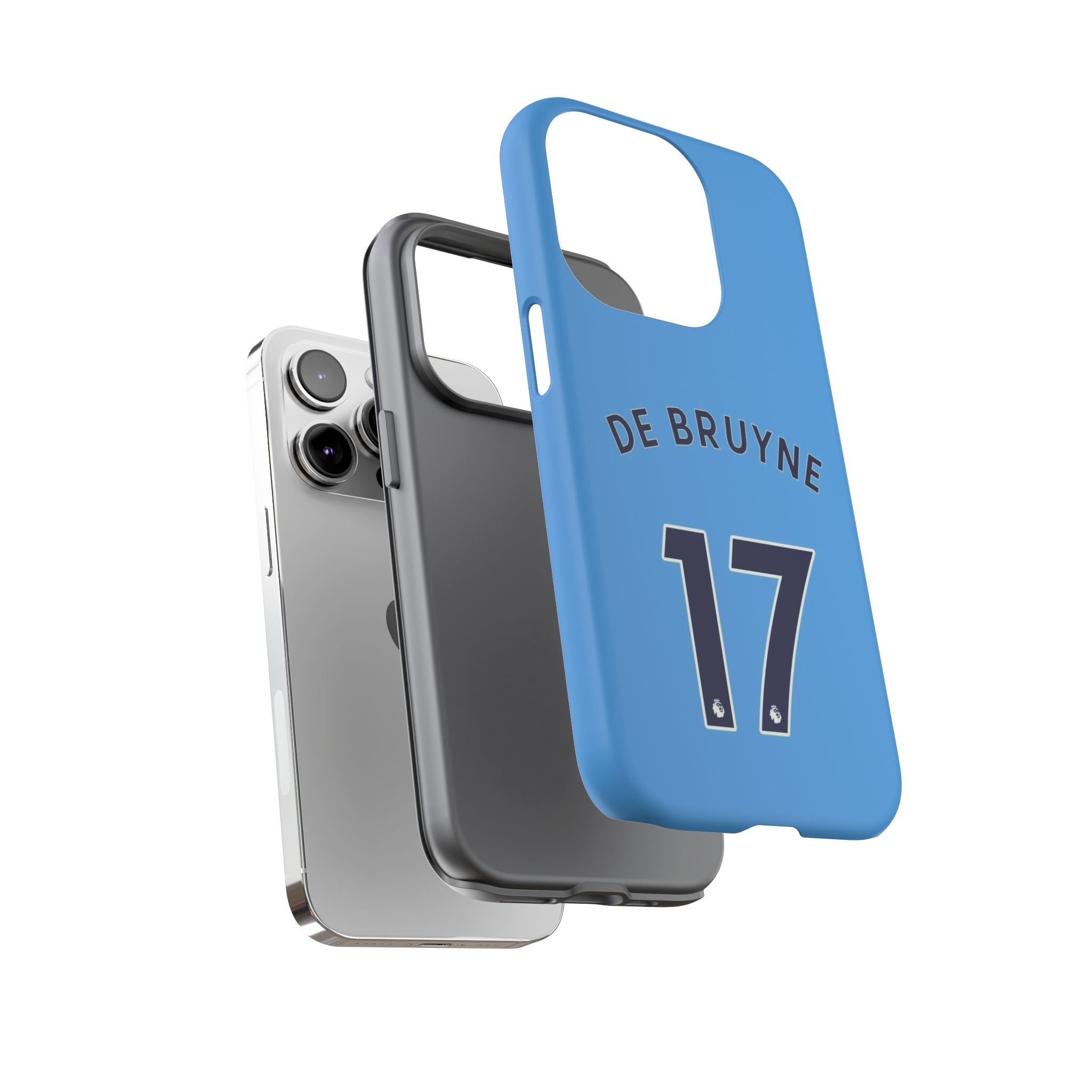 Kevin De Bruyne VisionGuard – Enhanced Protection & Sleek Design | Fits iPhone 8–16 Pro Max & Galaxy S10–S25 Ultra
