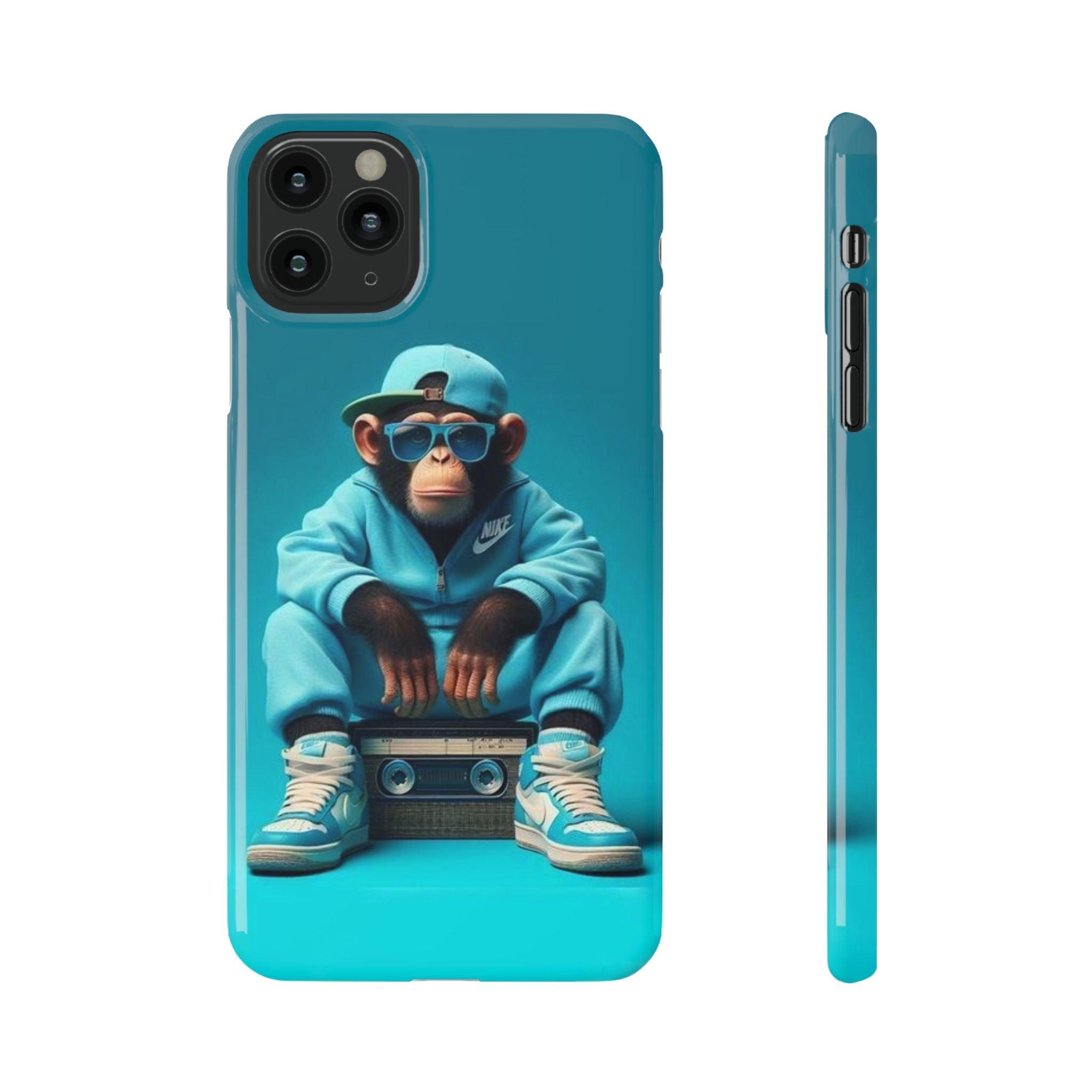 Monkey Madness Phone Case – Unleash the Fun with Cartoon Style!
