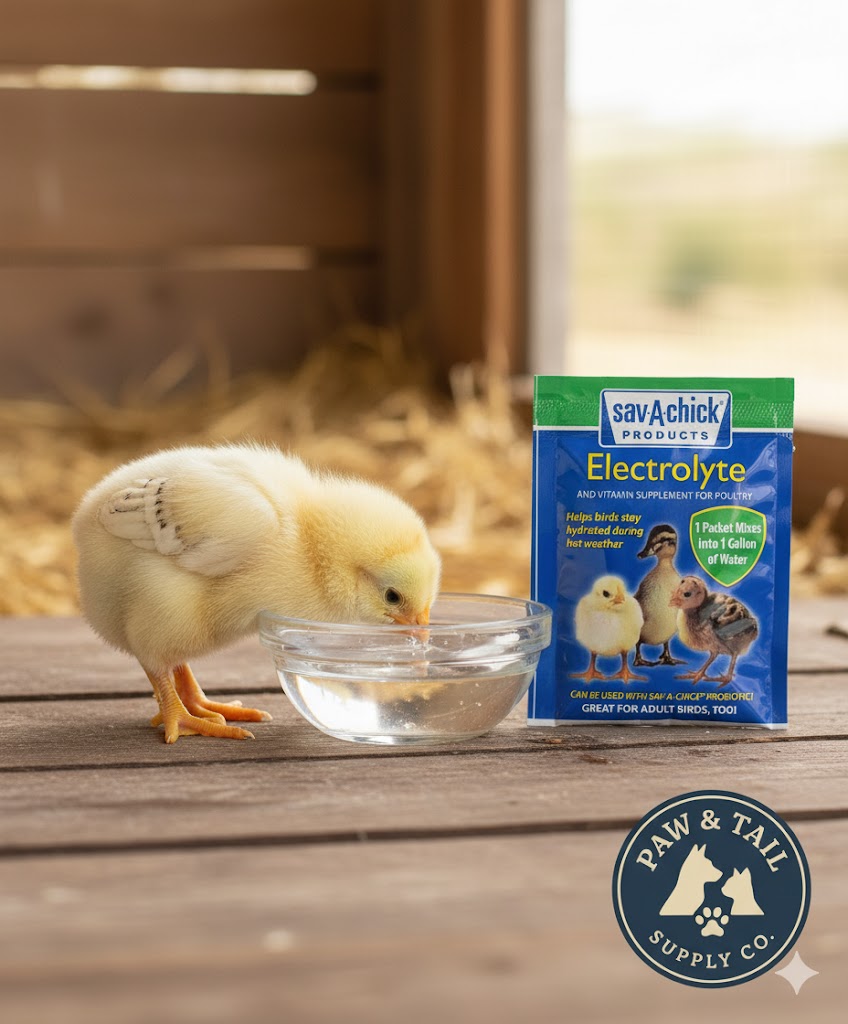 Sav-A-Chick Poultry Vitamins & Electrolytes 20 Pack Bird Supplement
