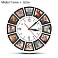 Fashion Simple Personalized Color Photo Clock