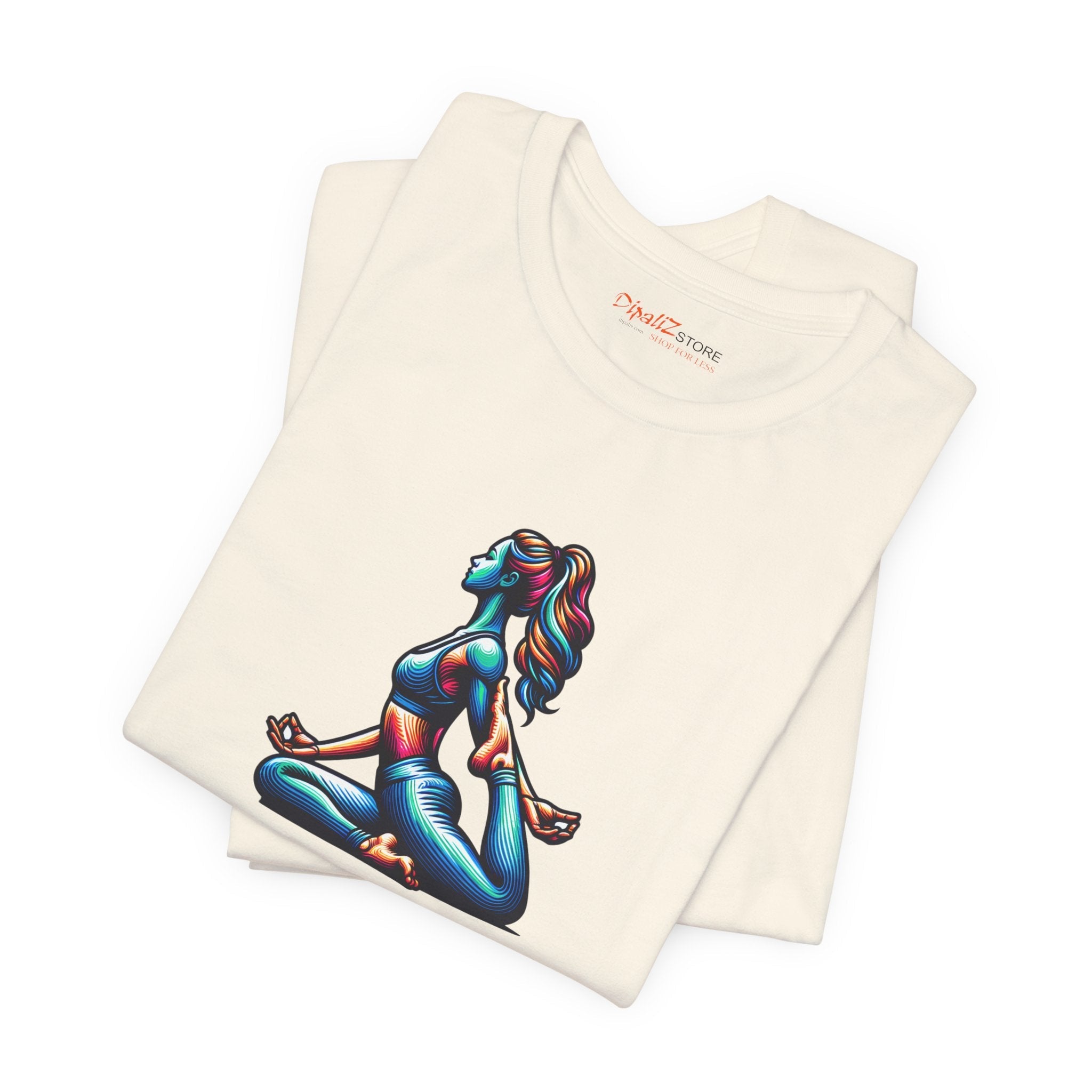 Yoga Unisex Jersey Short Sleeve Tee - Soft Cotton - DipaliZ
