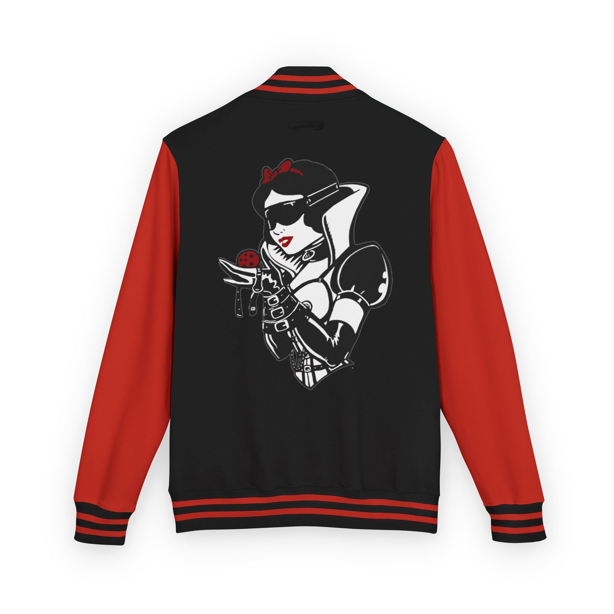 Snow White Unisex Heavyweight Letterman Jacket
