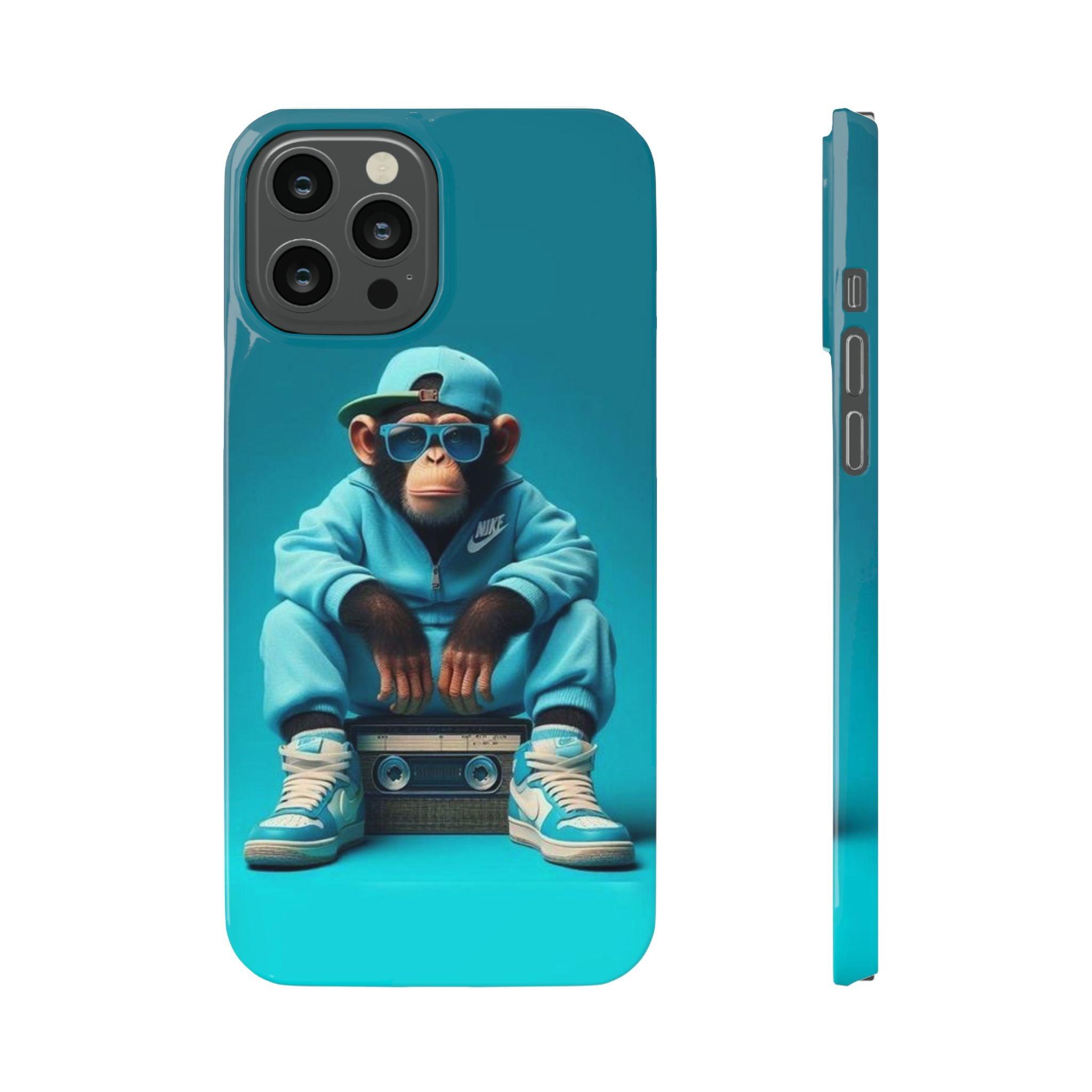 Monkey Madness Phone Case – Unleash the Fun with Cartoon Style!