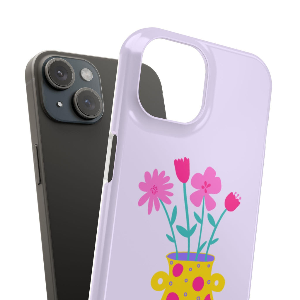 Floral Pot Phone Case – Bloom with Style Everywhere You Go