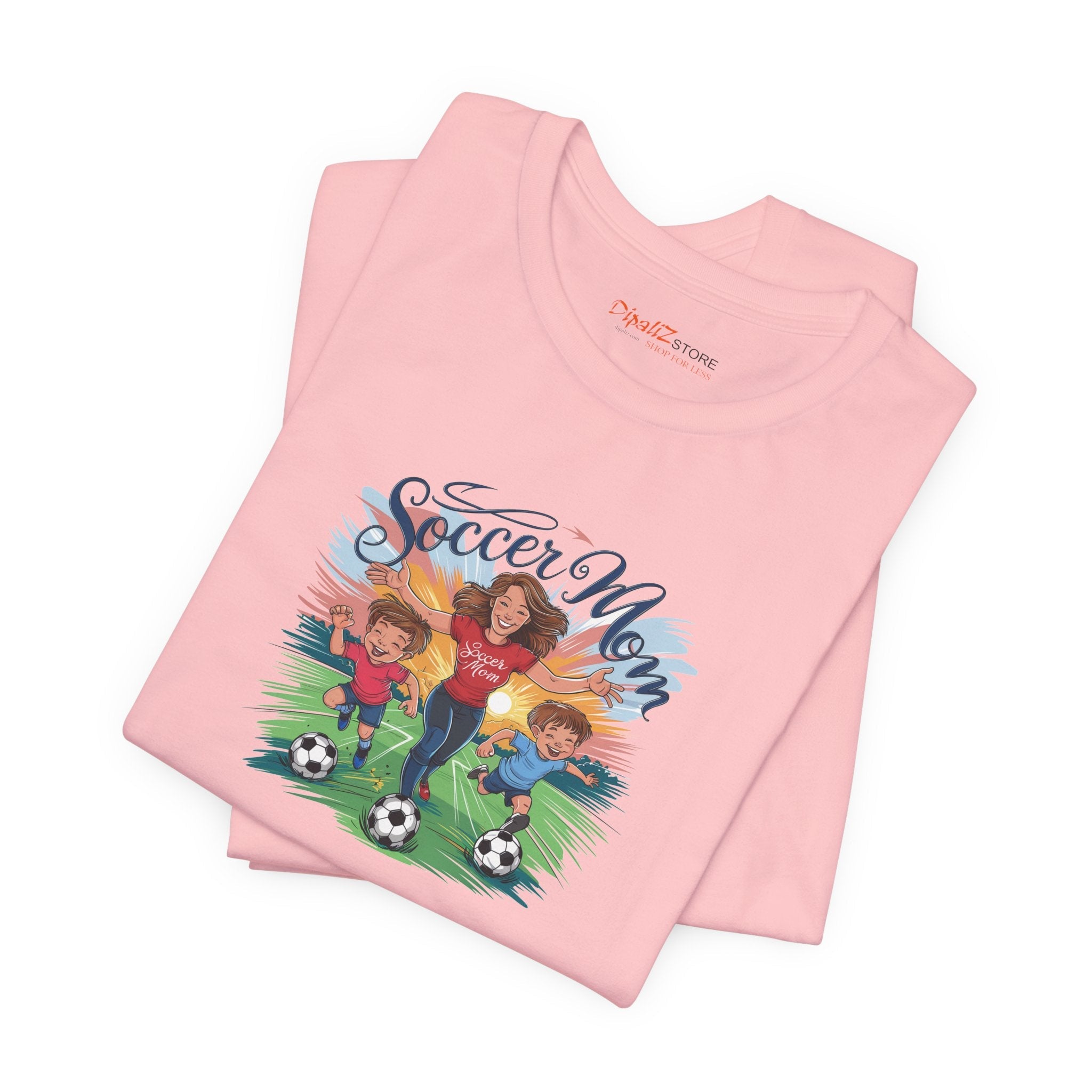 Soccer Mom Short Sleeve Tee - Soft Cotton Unisex - DipaliZ