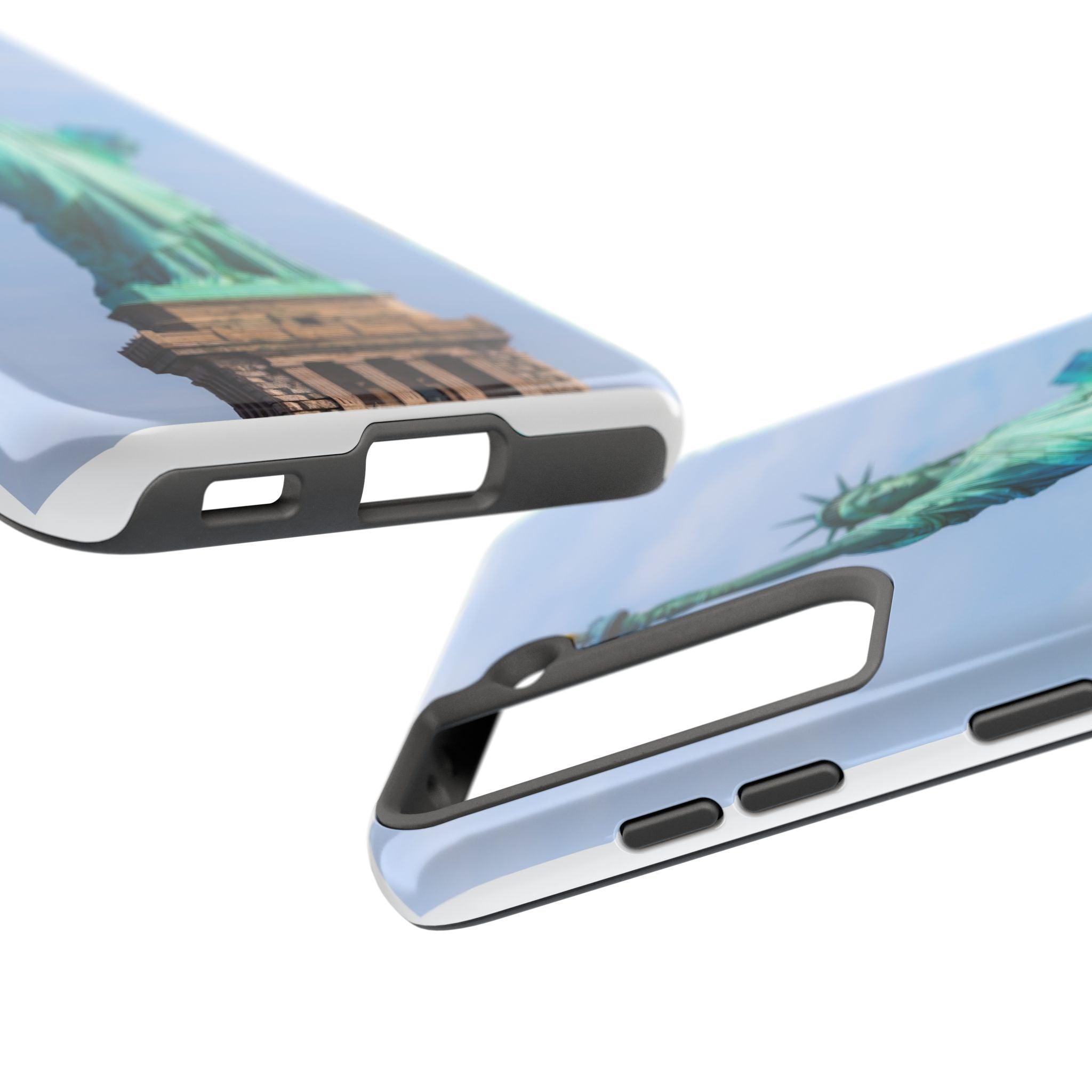 Statue of Liberty Printed Tough Phone Case - Iconic Freedom Design