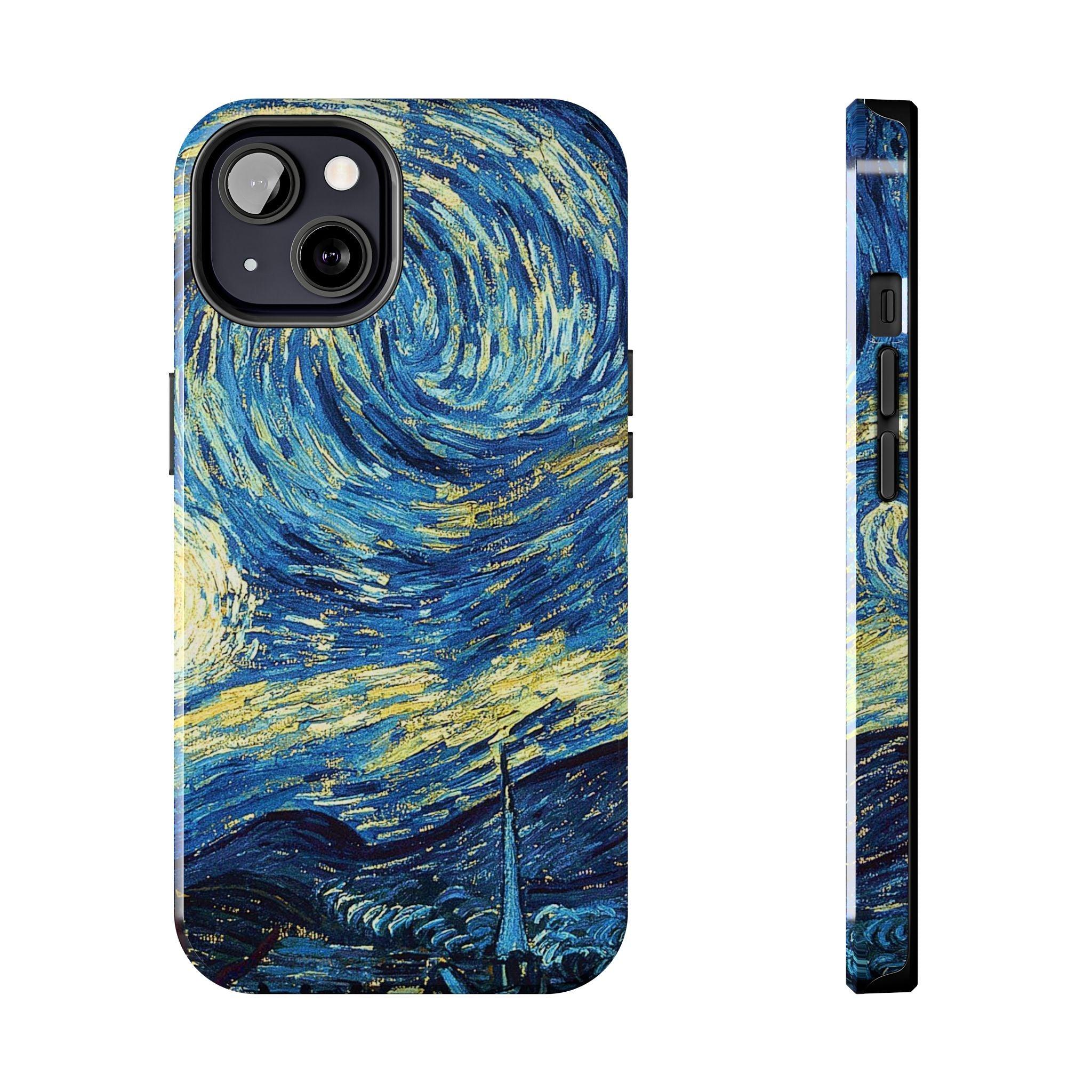 Blue And Yellow Theme Art Colors Tough Phone Cases