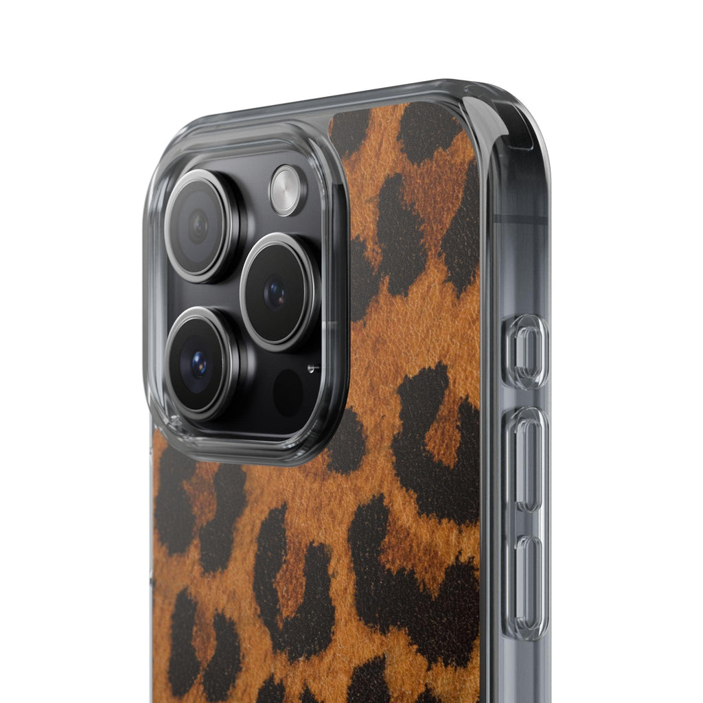 Clear Cases Cheeta Print