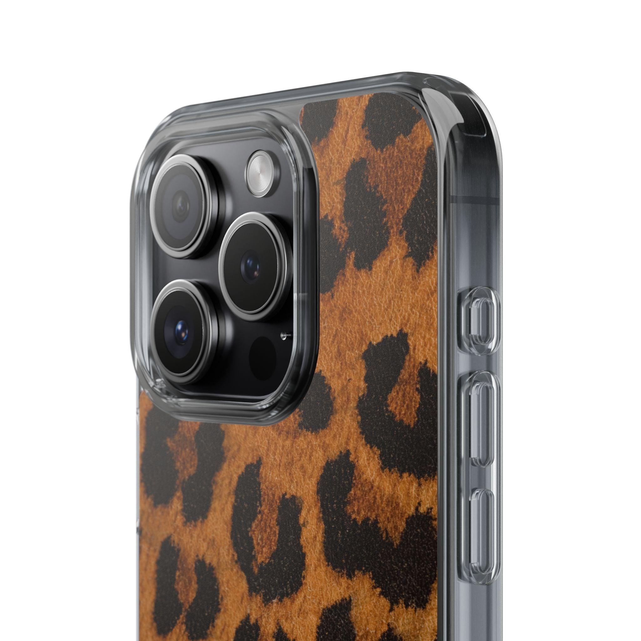 Clear Cases Cheeta Print