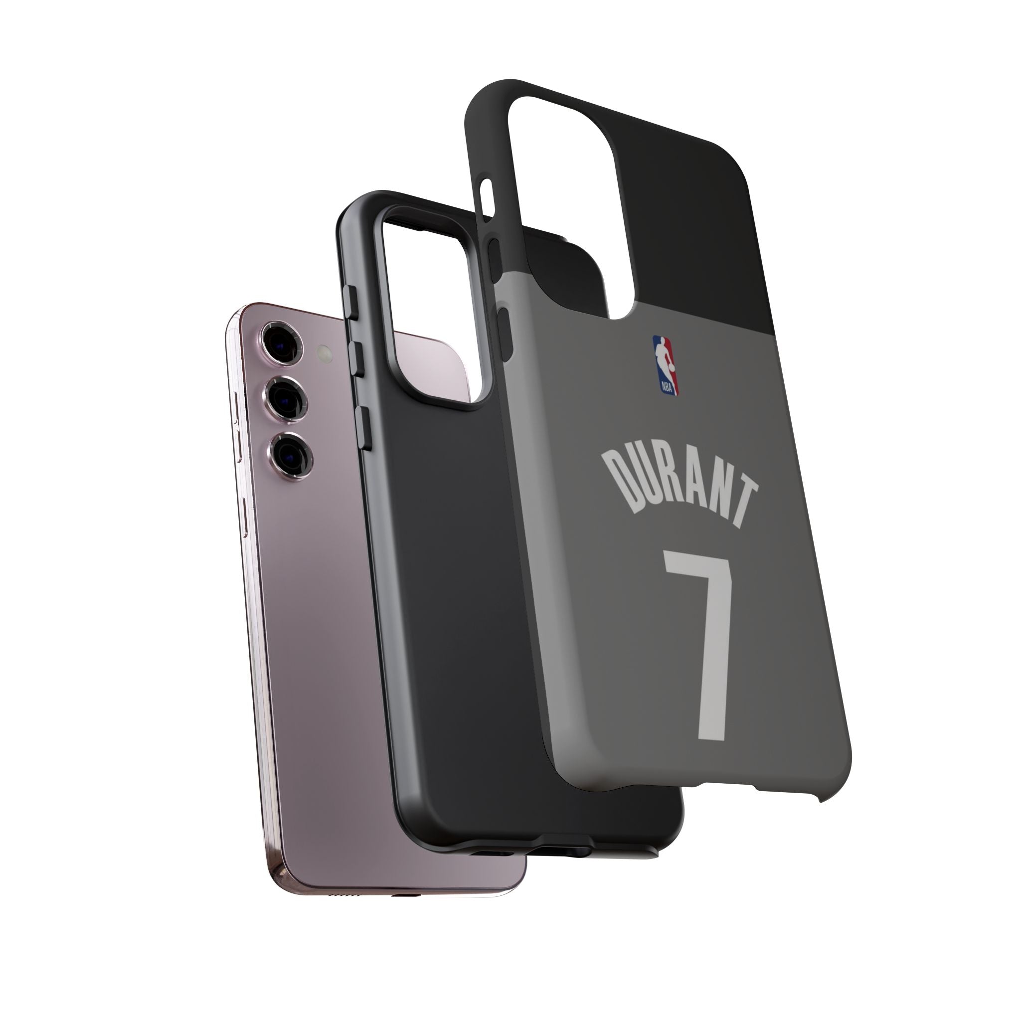 Kevin Durant Precision Strike Edition – DualGuard Impact Layers, Ultra Slim Fit | Supports iPhone 8–16 Pro Max & Samsung S10–S25 Ultra