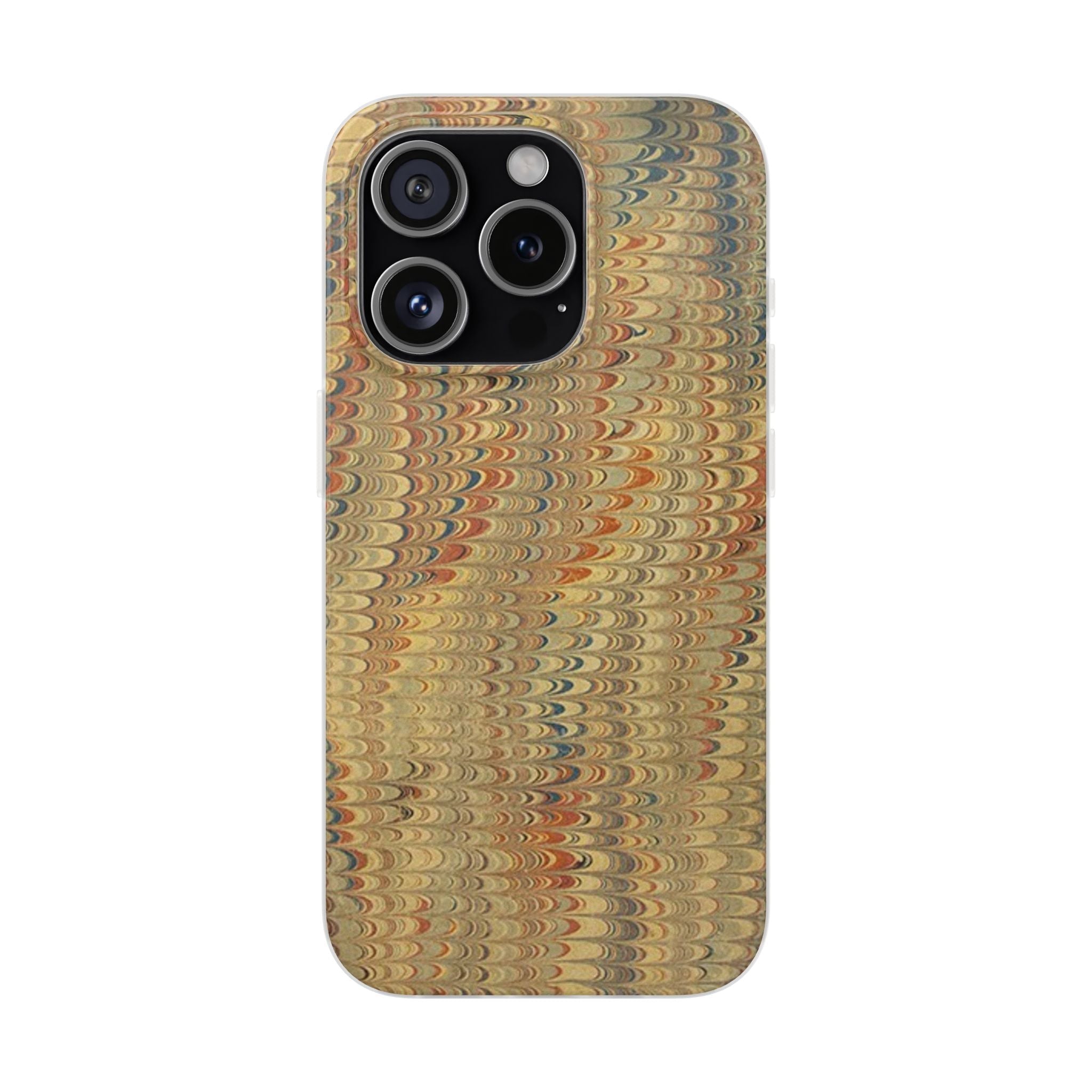 Golden Fall Neutrals Italian Marbled Design Stylish Phone Cases