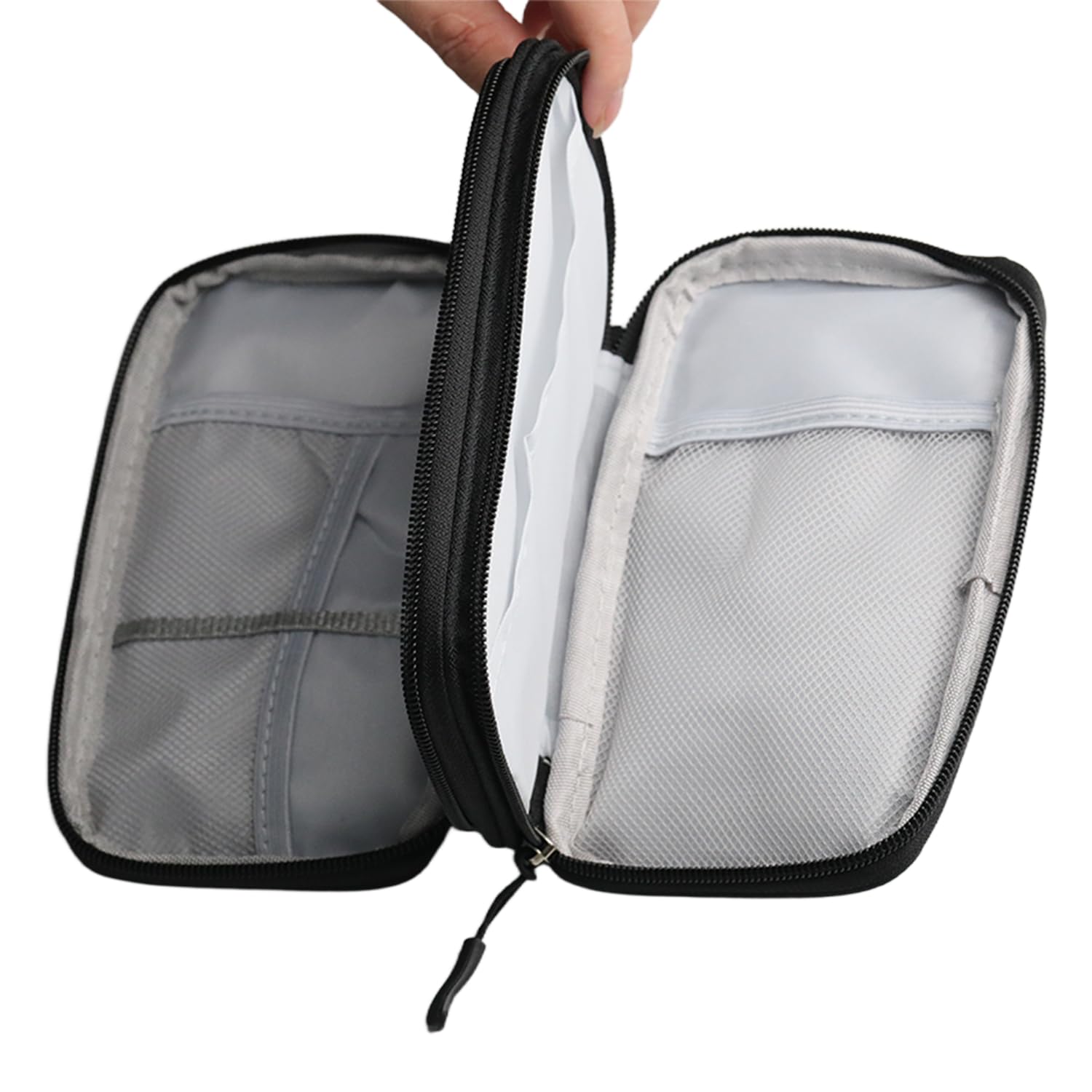 Digital Cable Organizer Bag — Portable Storage Box for Power Bank, Charging Cables & USB Accessories