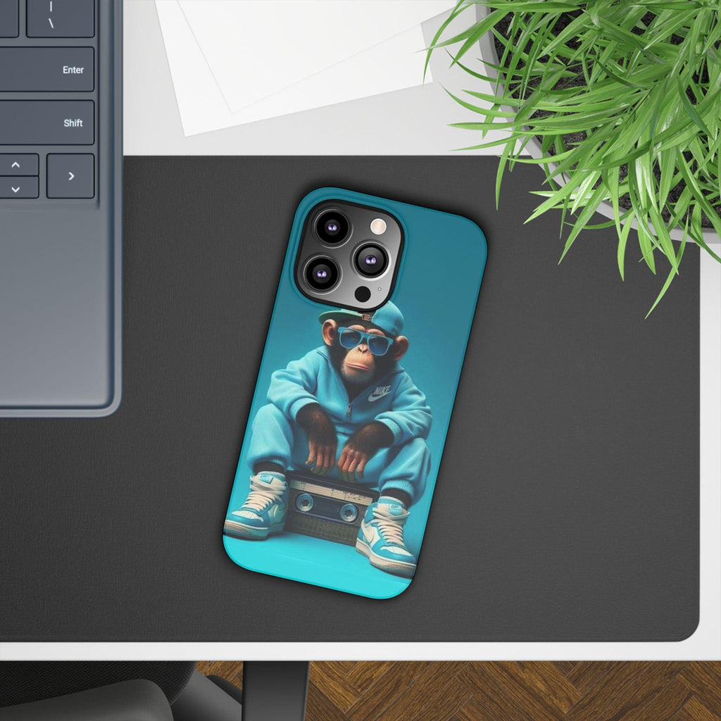 Monkey Madness Phone Case – Unleash the Fun with Cartoon Style!