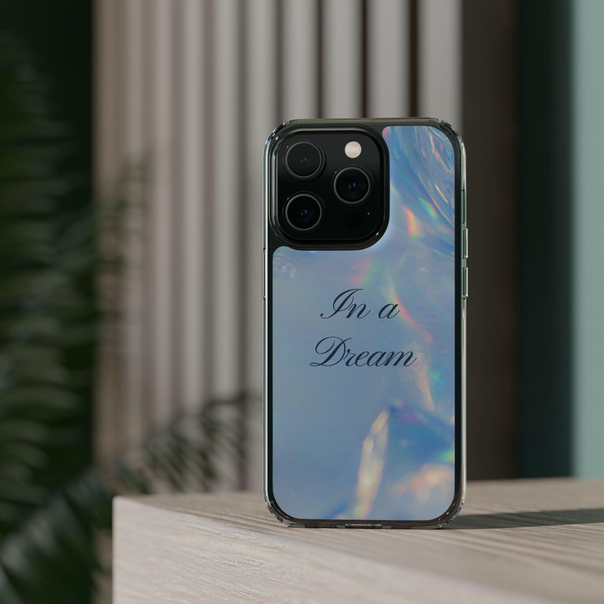 In a Dream Shinny Blue Clear Cases