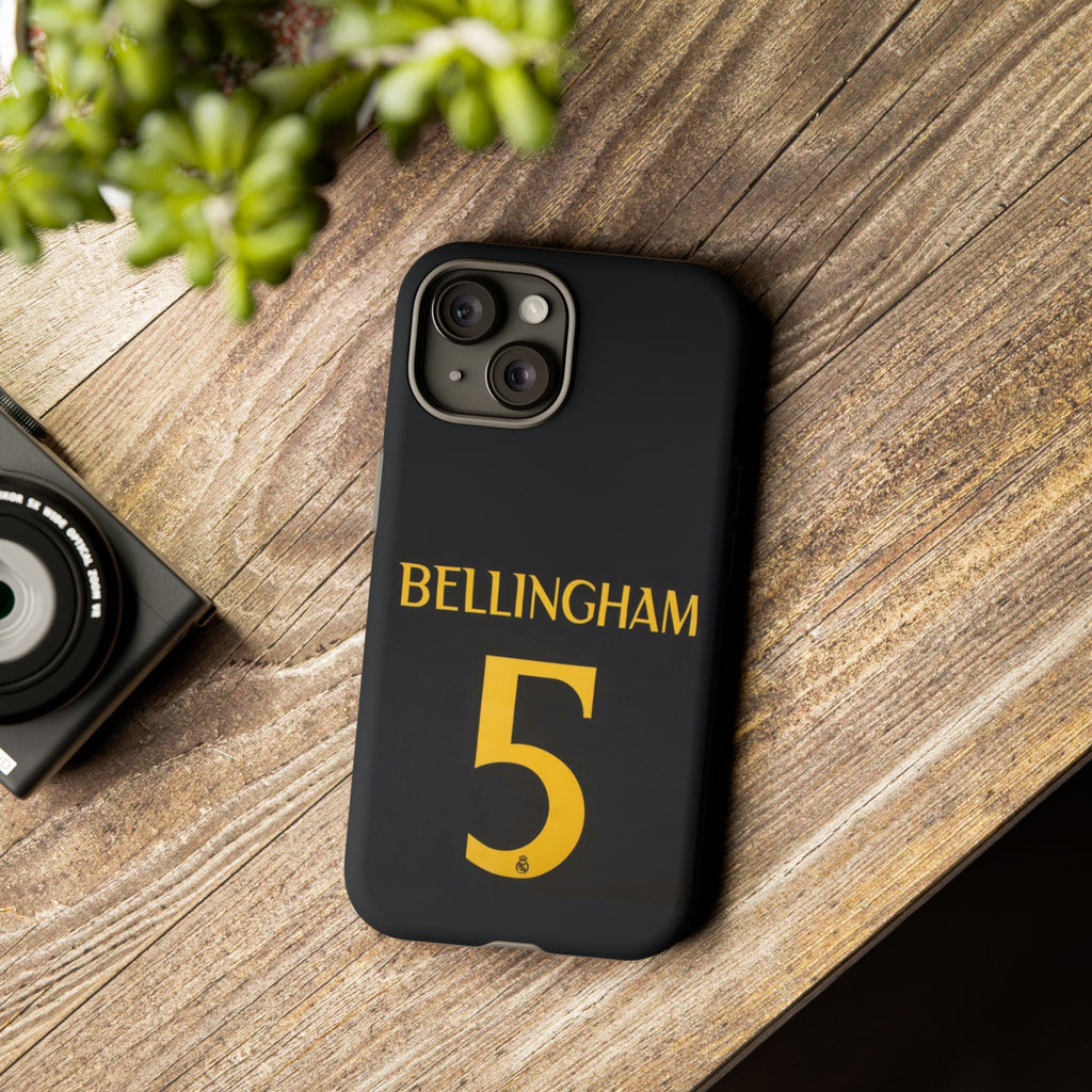 Jude Bellingham Future Star Armor – Dual-Layer Defense & Streamlined Fit | Compatible with iPhone 8 to 16 Pro Max & Samsung Galaxy S10 to S25 Ultra