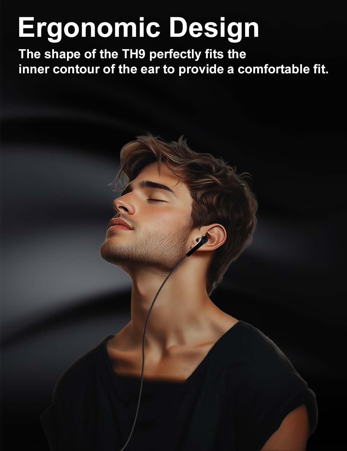 USB-C Wired Earbuds with Mic — Type C Headphones for iPhone 17e/17/16/15 Pro Max, Samsung Galaxy & All USB-C Devices