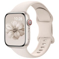 Apple Watch Sport Silicone Band — Waterproof Soft Replacement Strap for Series 1-9, SE & Ultra 38mm-49mm