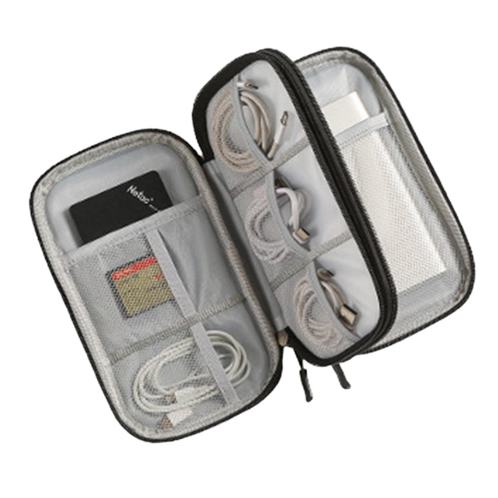 Digital Cable Organizer Bag — Portable Storage Box for Power Bank, Charging Cables & USB Accessories