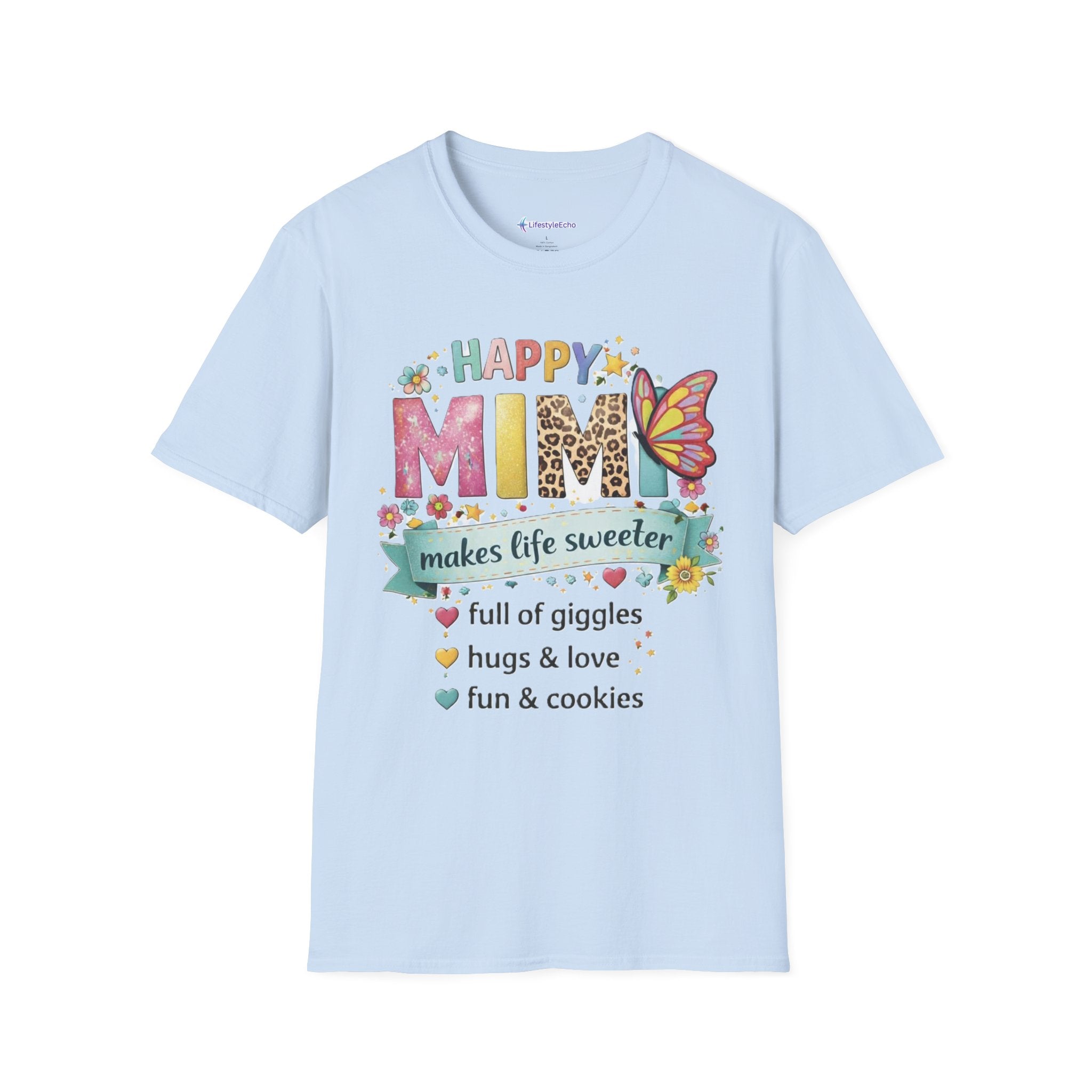 Happy Mimi T-Shirt – "Mimi Makes Life Sweeter" Grandma Gift Tee