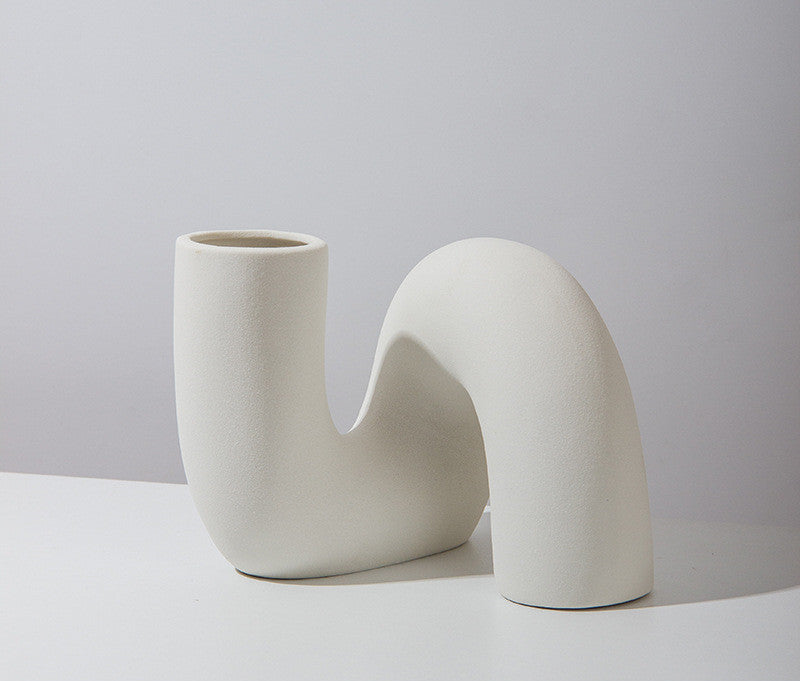 Light Luxury Ceramic Vase Decoration Living Room Flower Arrangement
