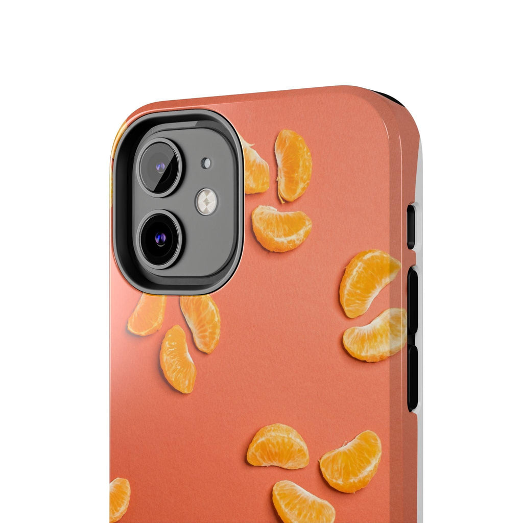 Peal Oranges printed Tough Phone Cases