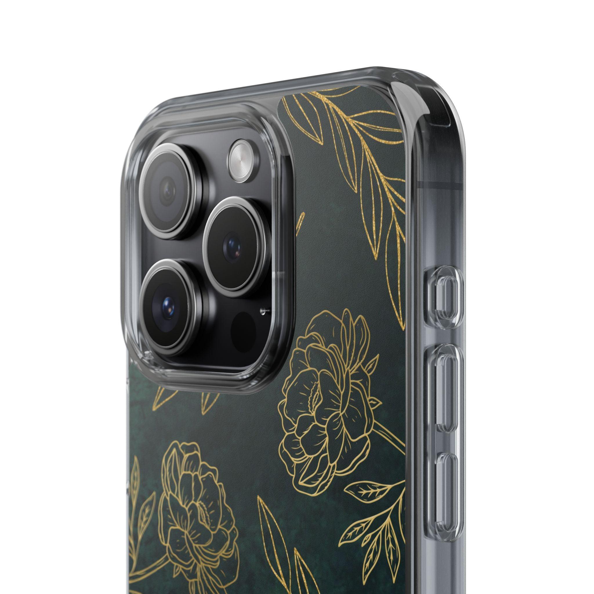 Floral Pattern Clear Cases