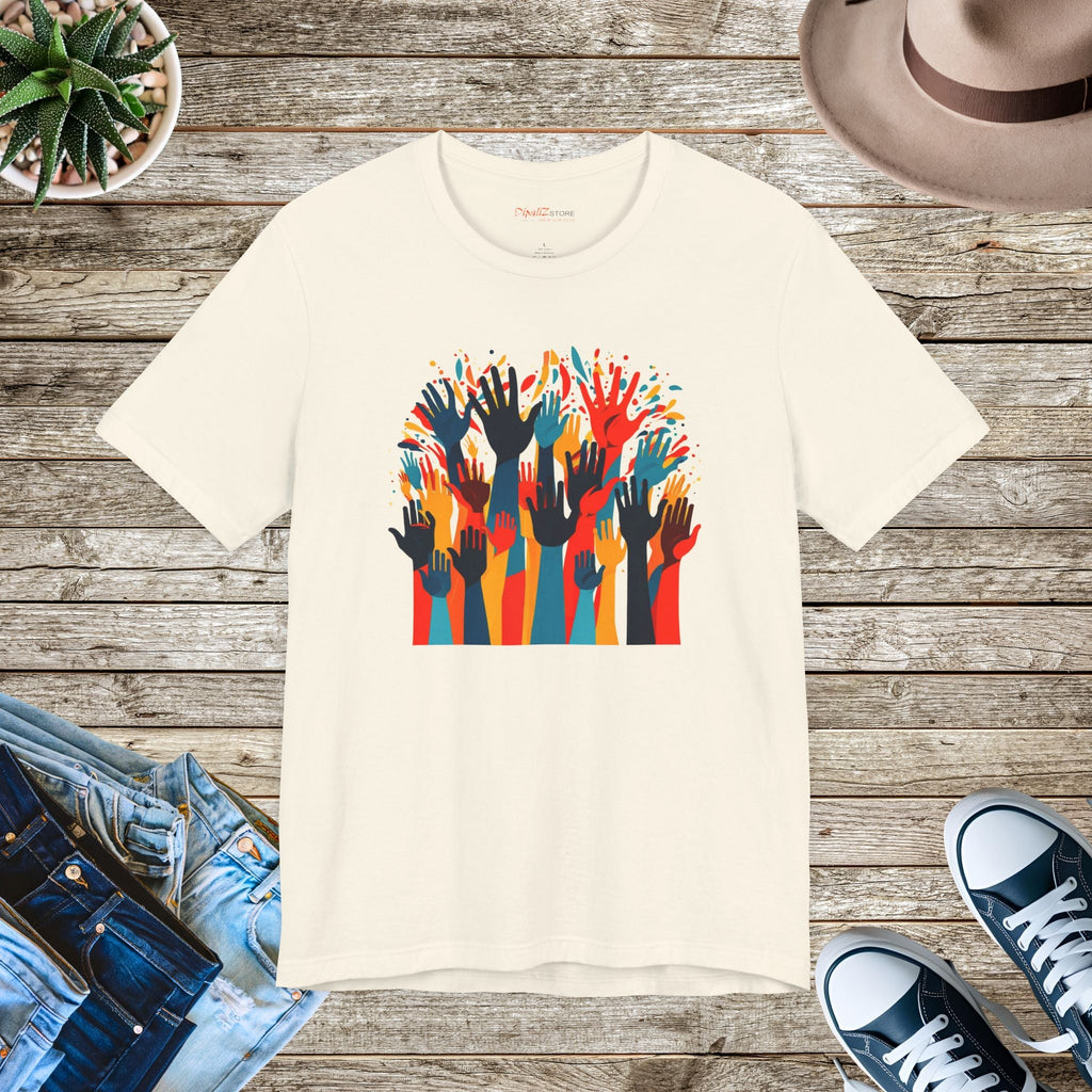 Classic Jersey Short Sleeve Tee - Soft Cotton Comfort - DipaliZ