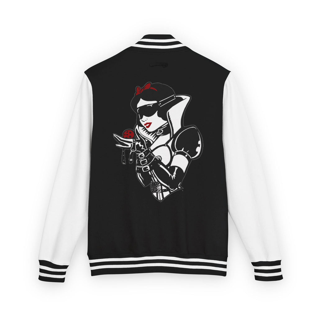 Snow White Unisex Heavyweight Letterman Jacket