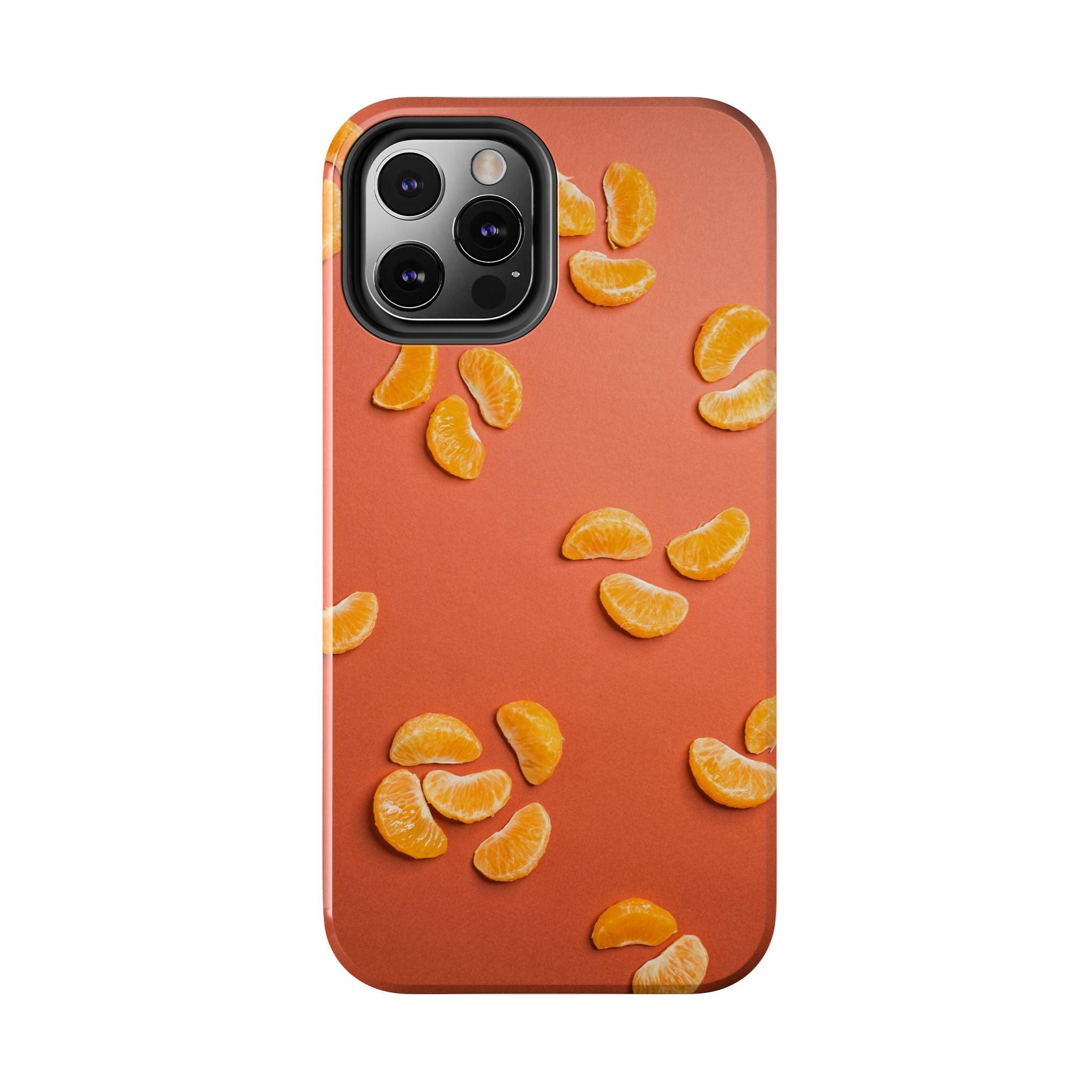 Peal Oranges printed Tough Phone Cases