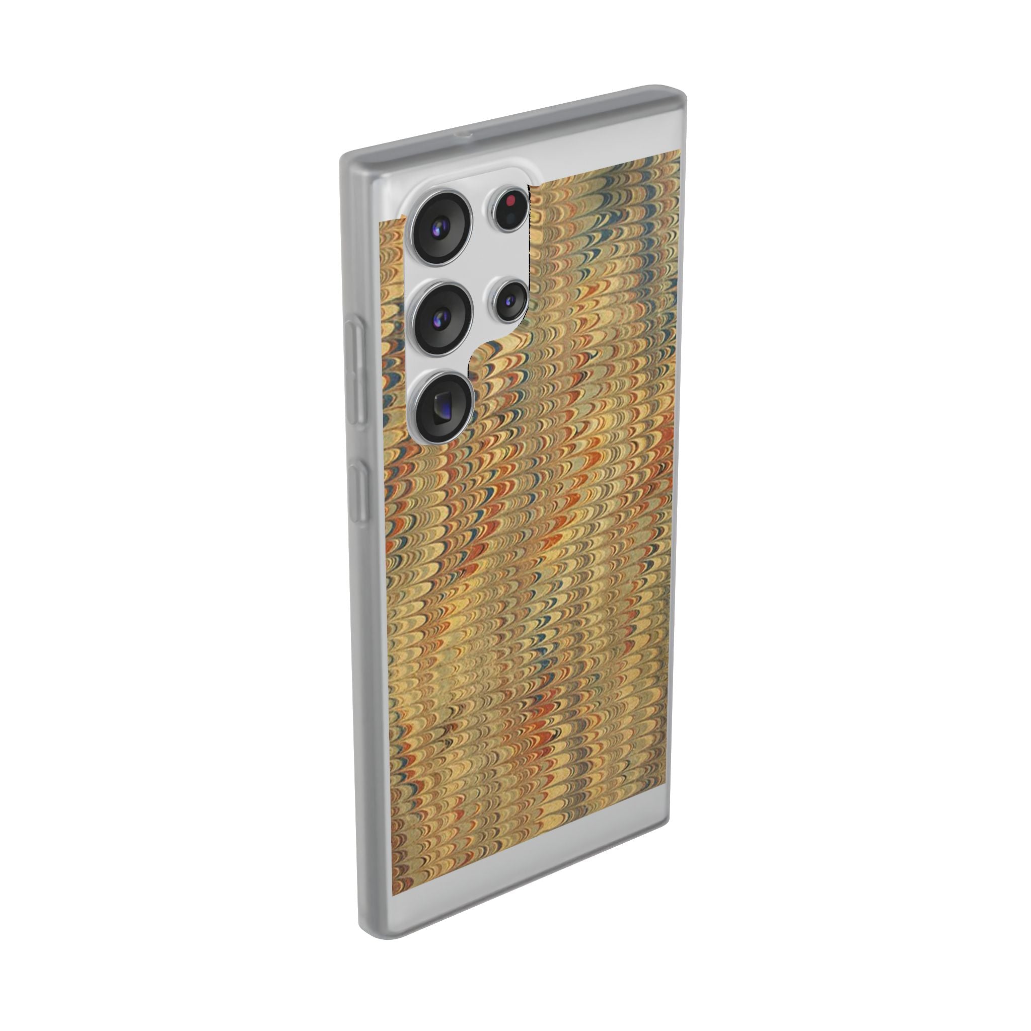 Golden Fall Neutrals Italian Marbled Design Stylish Phone Cases