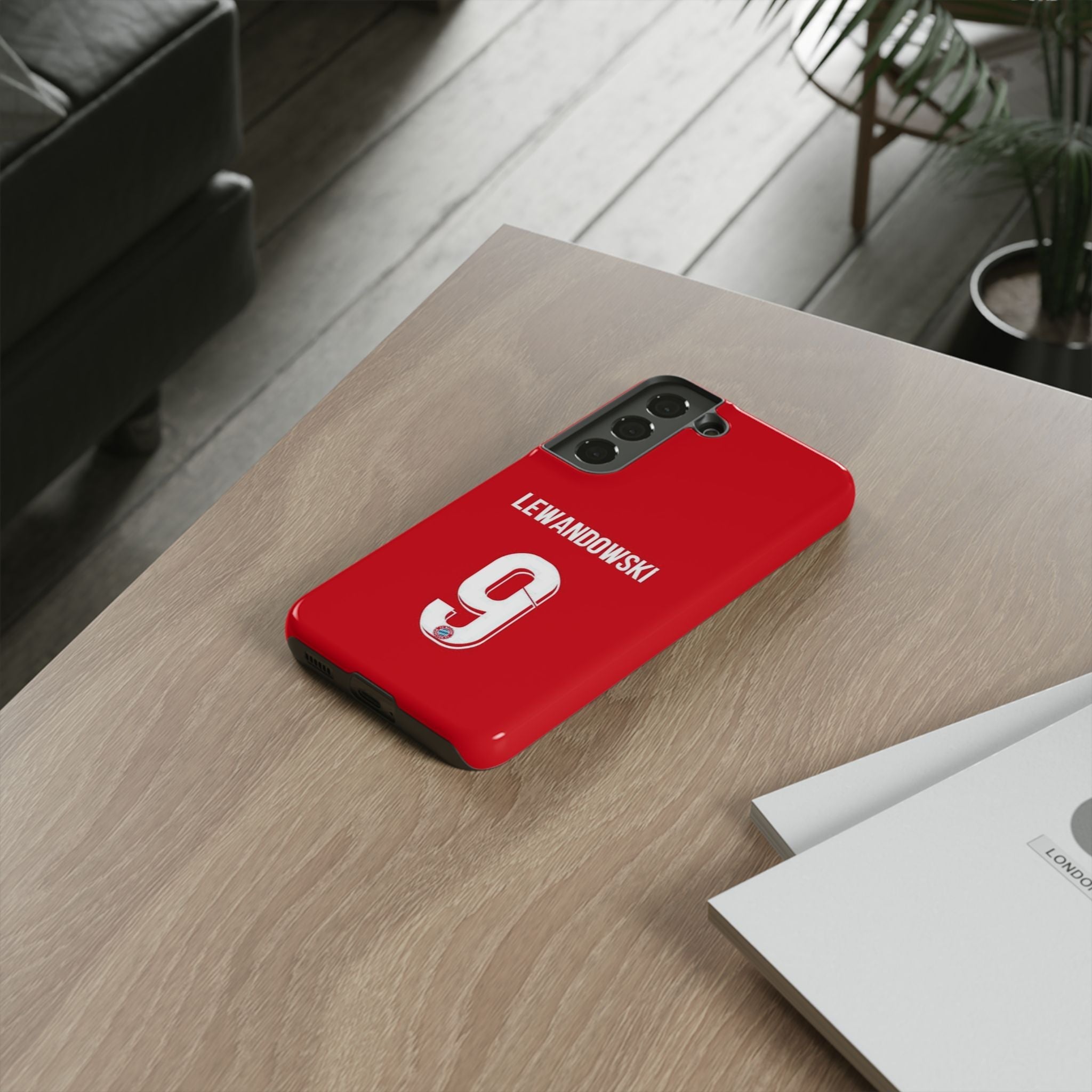Robert Lewandowski Precision Guard – Dual-Layer Protection & Sleek Design | Compatible with iPhone 8 to 16 Pro Max & Samsung Galaxy S10 to S25 Ultra