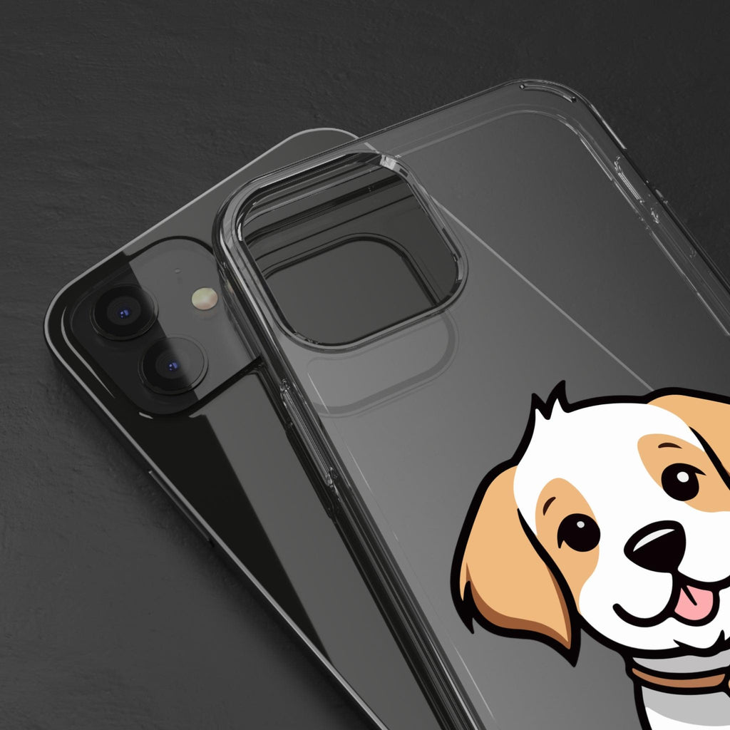 Clear Cases With Dog Printed