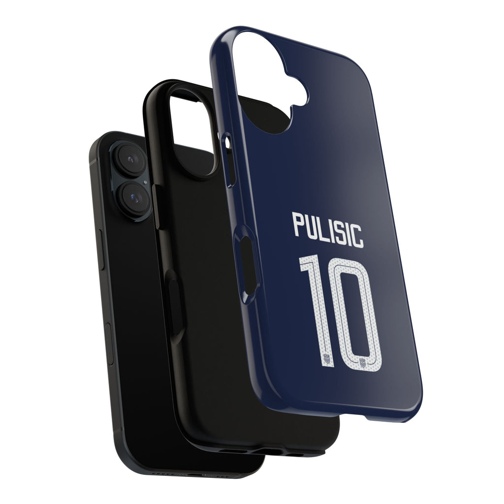 Christian Pulisic Precision Armor – Dual-Layer Durability & Sleek Fit | Compatible with iPhone 8 to 16 Pro Max & Samsung Galaxy S10 to S25 Ultra