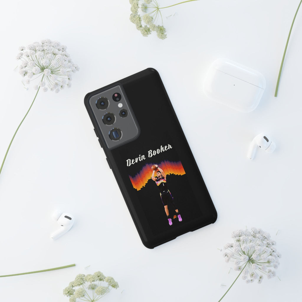 Devin Booker Precision Blaze Series – Dual-Layer ShockGuard Protection | Fits iPhone 8–16 Pro Max & Samsung Galaxy S10–S25 Ultra